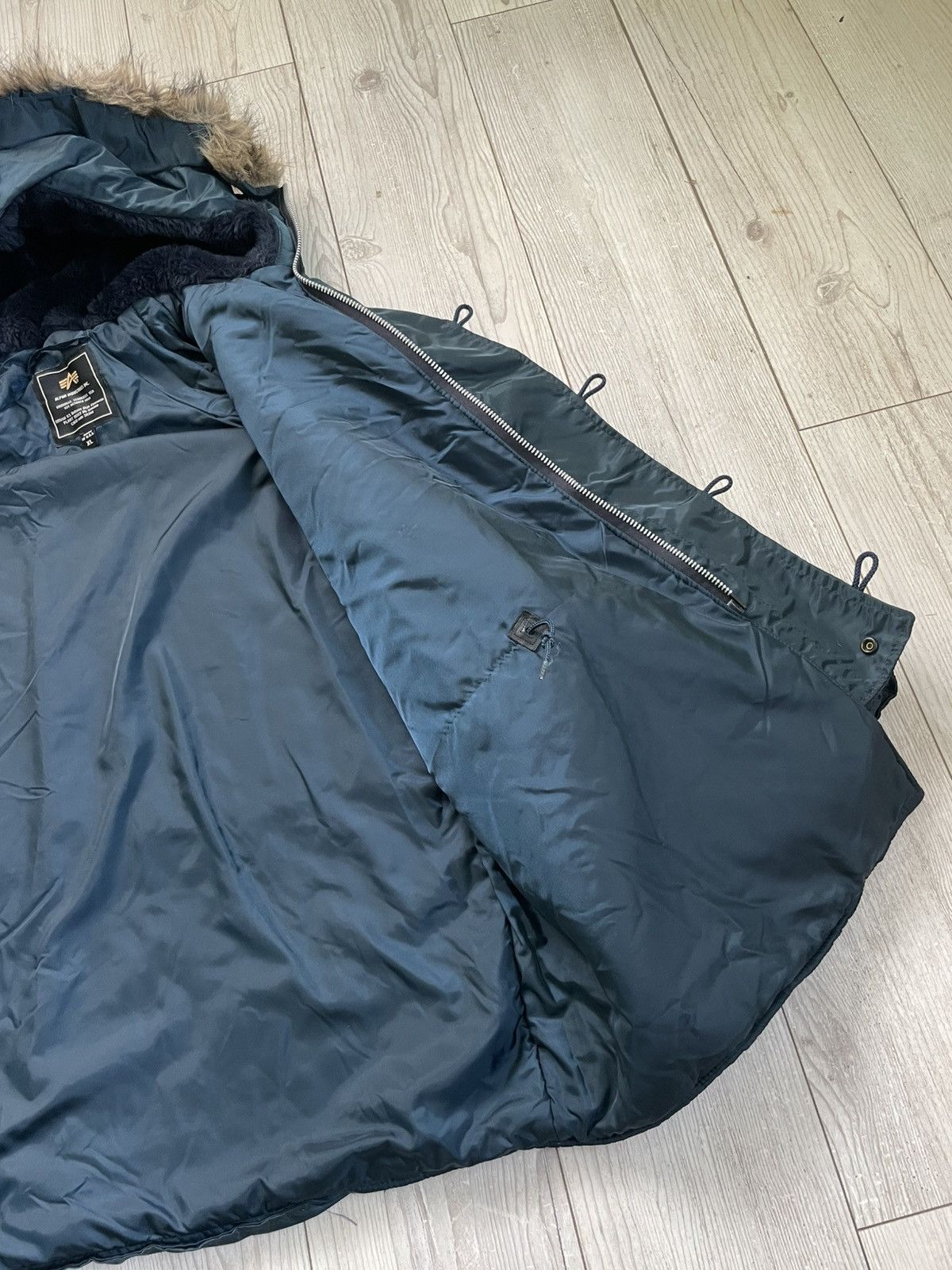 Alpha Industries × Breitling × Vintage Alpha Industries X Breitling Jacket Size US XL / EU 56 / 4 - 16 Thumbnail