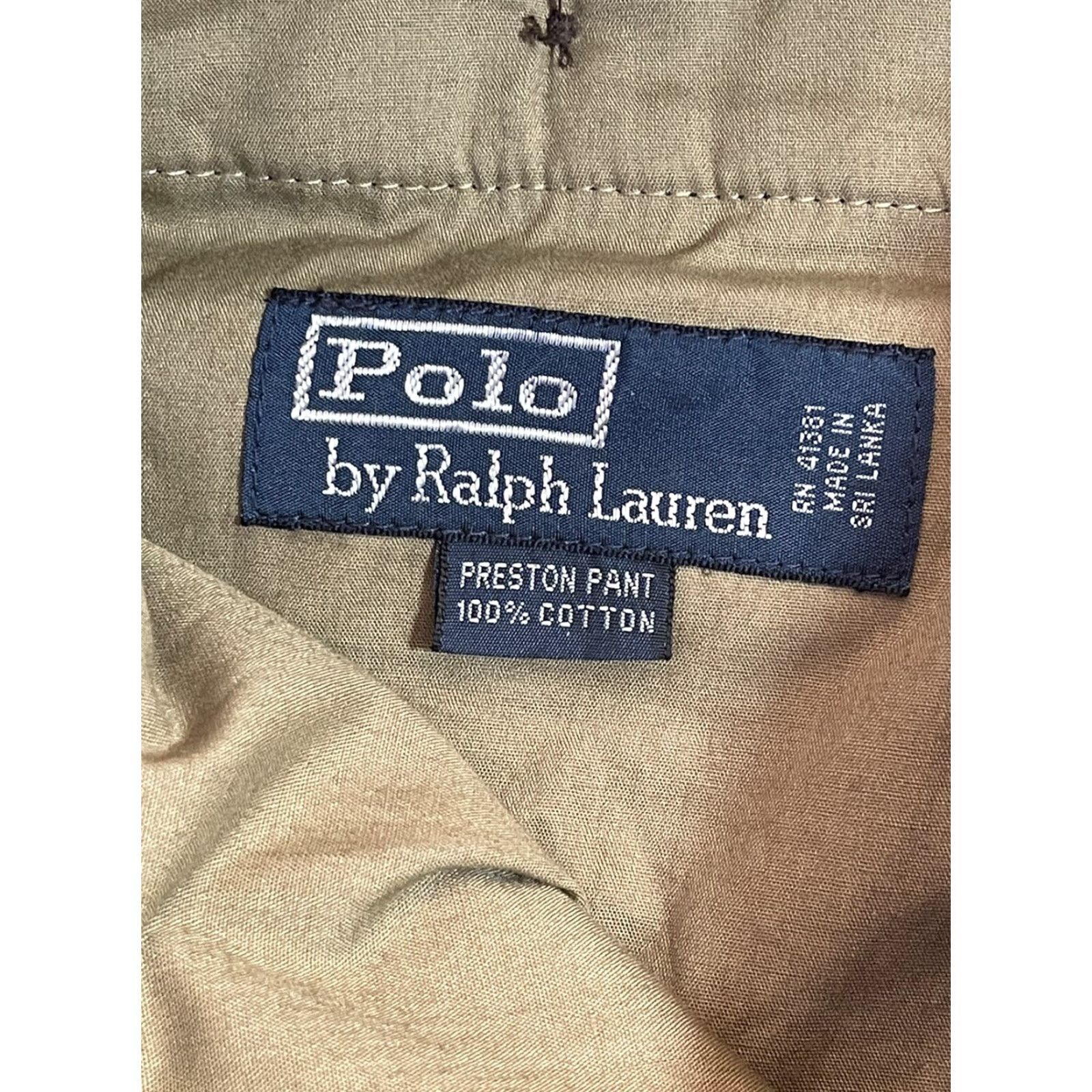 Polo Ralph Lauren VINTAGE Polo Ralph Lauren Pants Corduroy 36 Regular Blue Chino 30in Inseam Mens Size US M / EU 48-50 / 2 - 2 Thumbnail