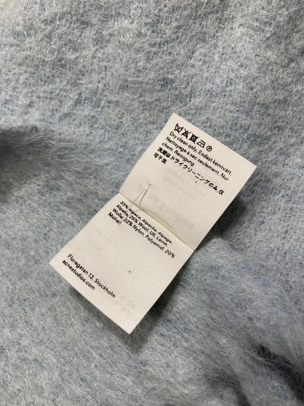 Acne Studios Acne Studios Mohair Scarf FW19 Size ONE SIZE - 11 Thumbnail