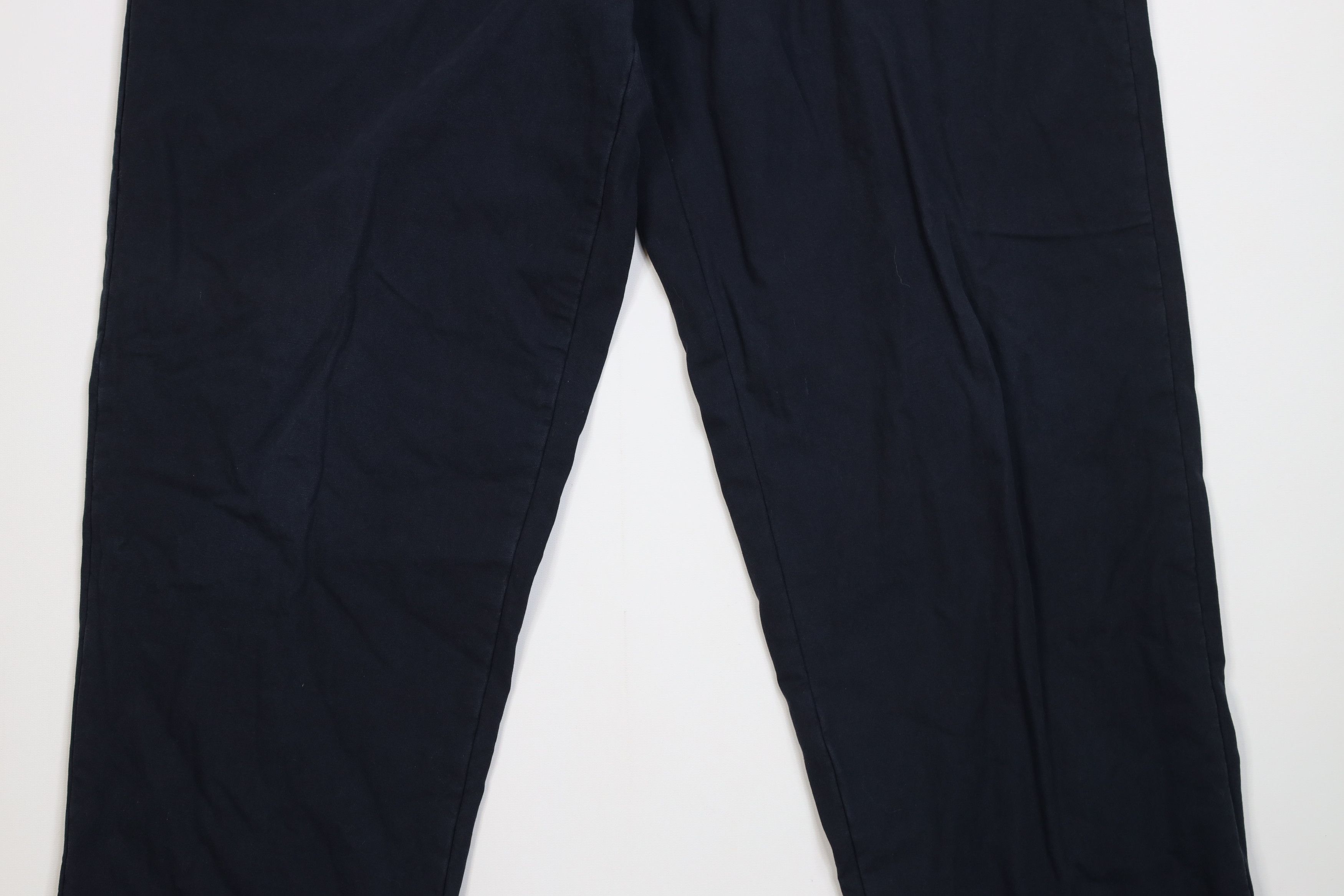 L.L. Bean Vintage LL Bean Heavy Flannel Lined Cotton Pants Navy Blue Size US 36 / EU 52 - 4 Thumbnail