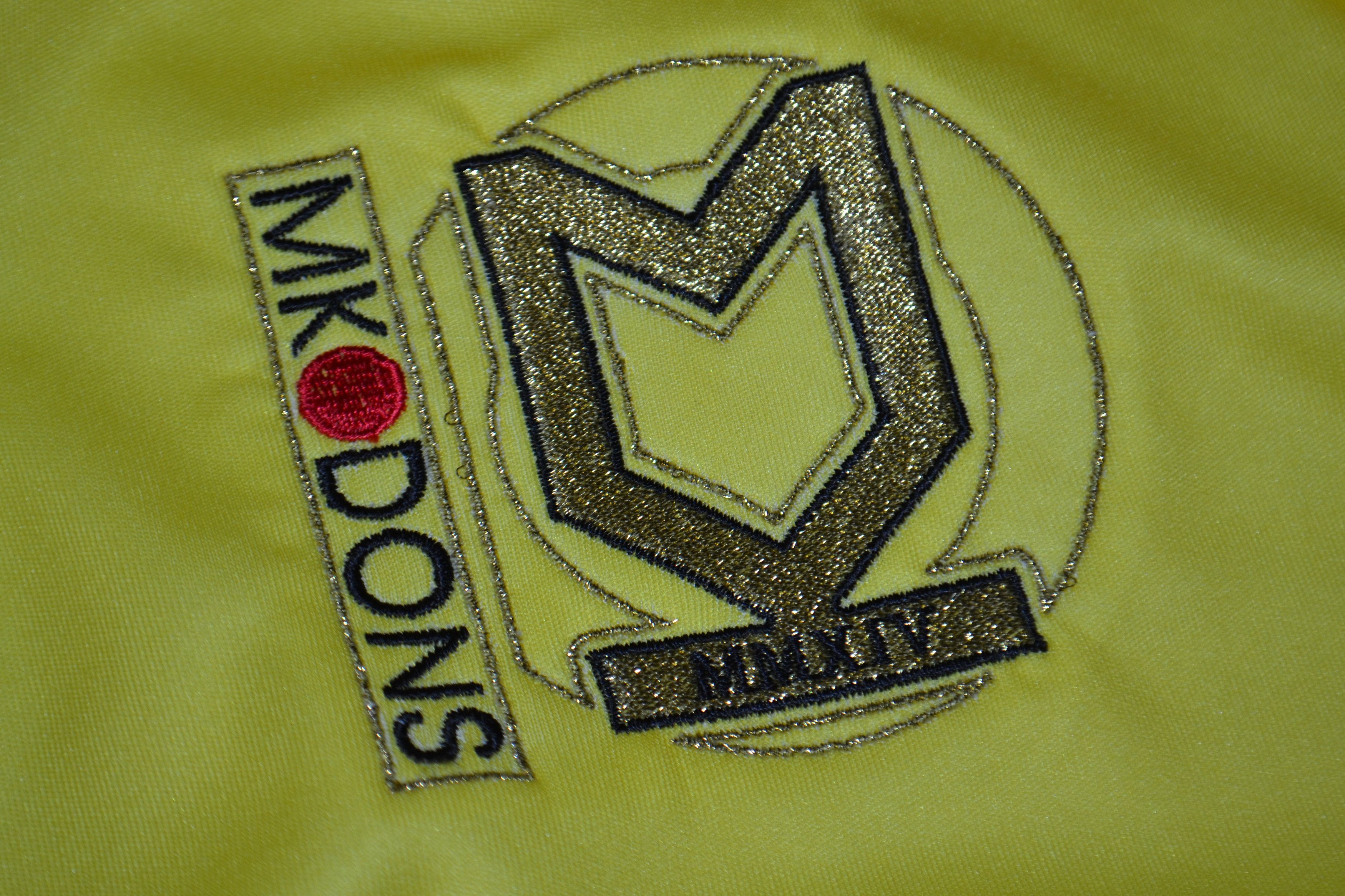 Other Milton Keynes Dons Shirt 2014 2015 Soccer Jersey Sondico Size US L / EU 52-54 / 3 - 4 Thumbnail
