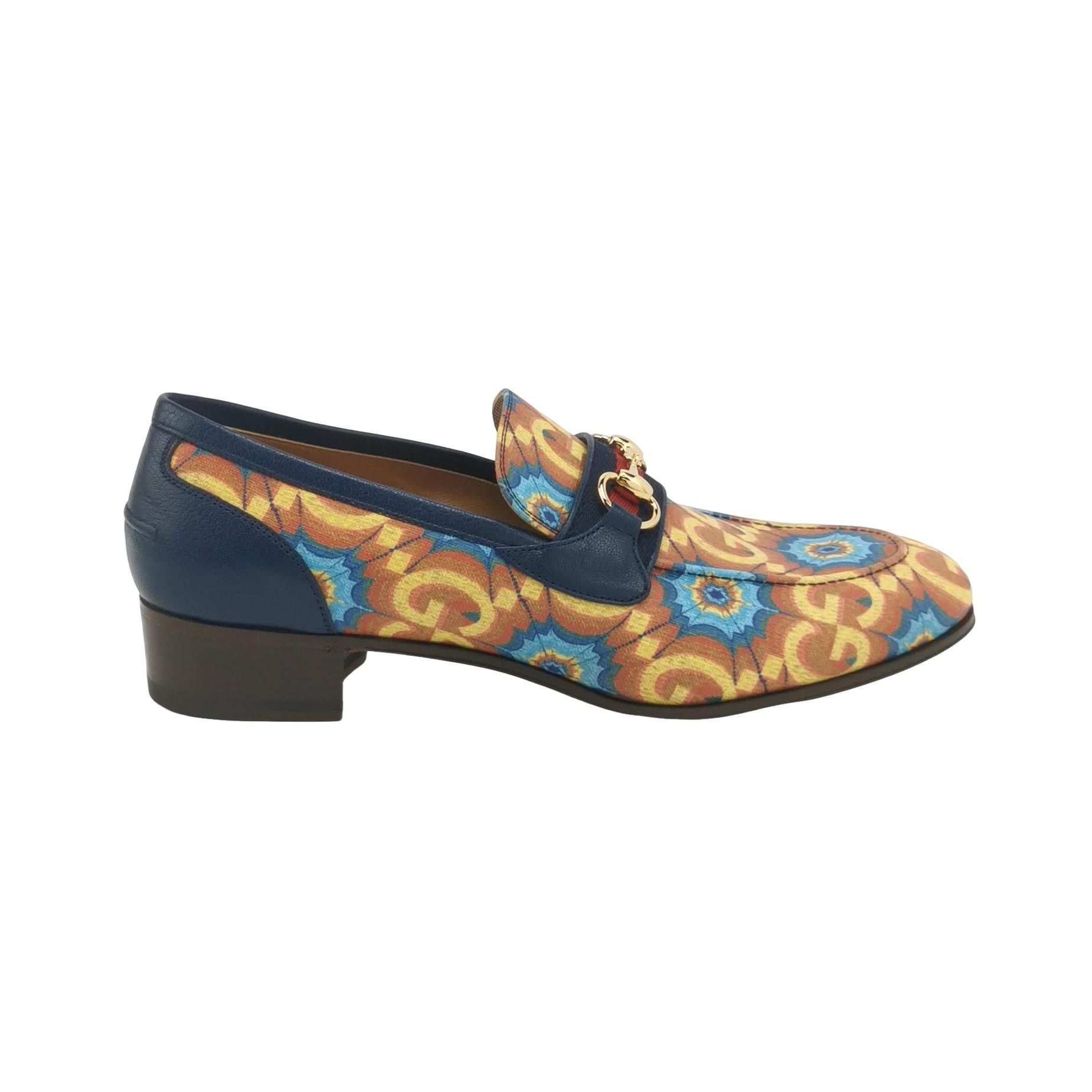 Gucci Gucci 100th Anniversary Kaleidoscope Horsebit Loafers 41.5 Size US 8 / EU 41 - 1 Thumbnail