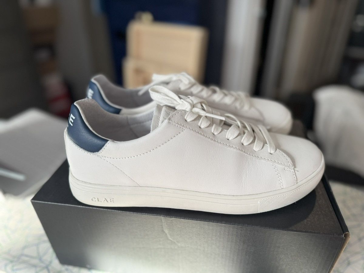 CLAE CLAE Bradley White Denim Blue US 8 Like New Size US 8 / EU 41 - 1 Thumbnail
