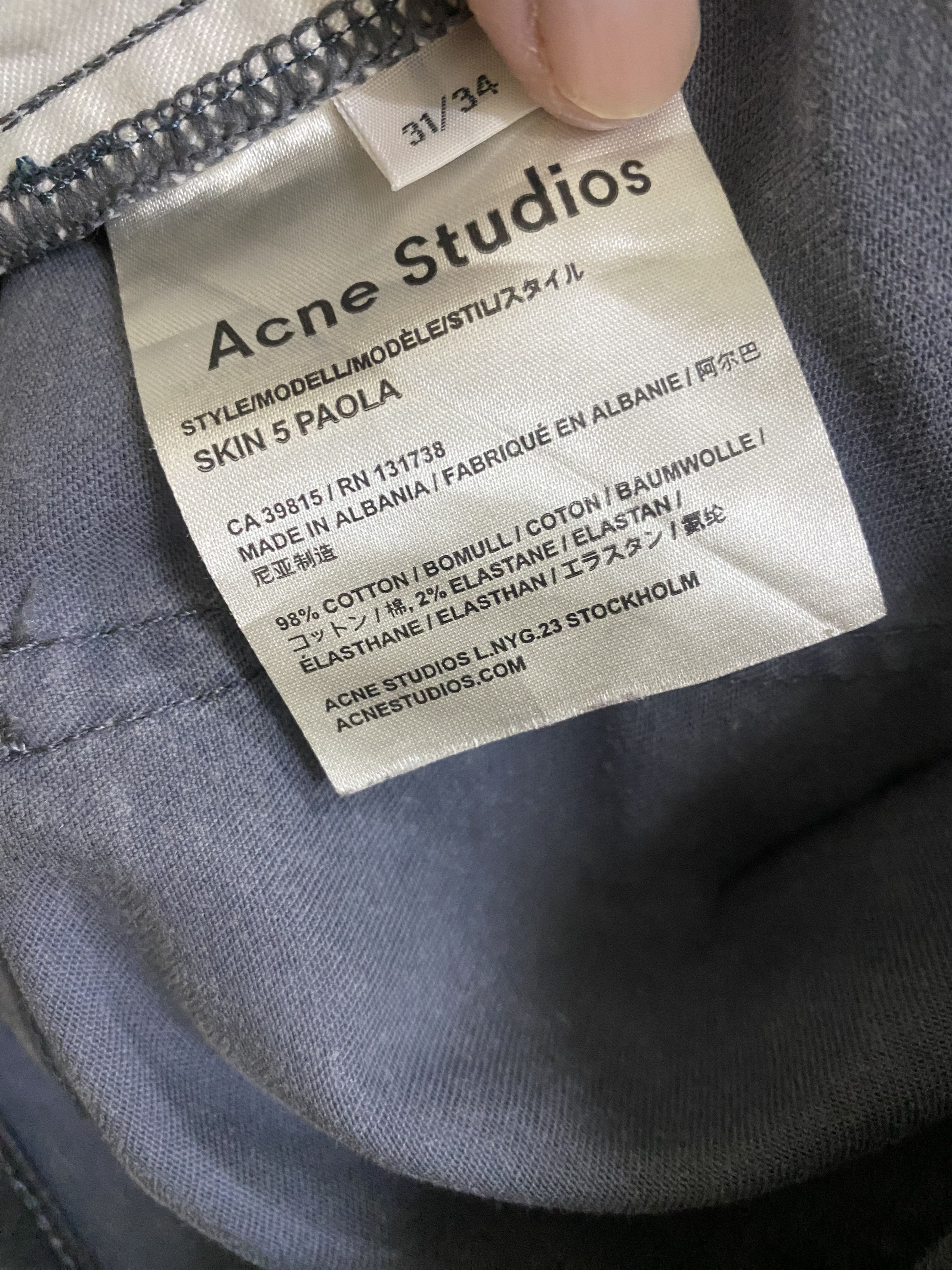 Acne Studios Acne Studios 5 Paola Jeans Size US 31 - 4 Thumbnail