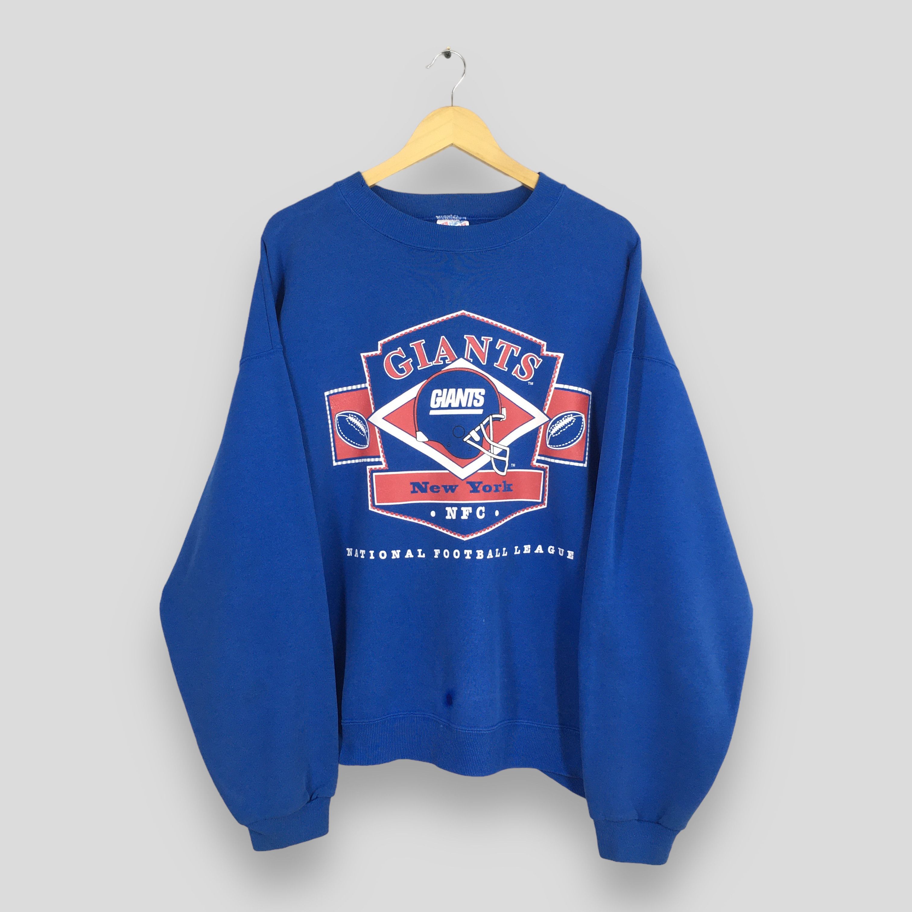Vintage 90s New York Giants NFL Sweatshirt XXLarge