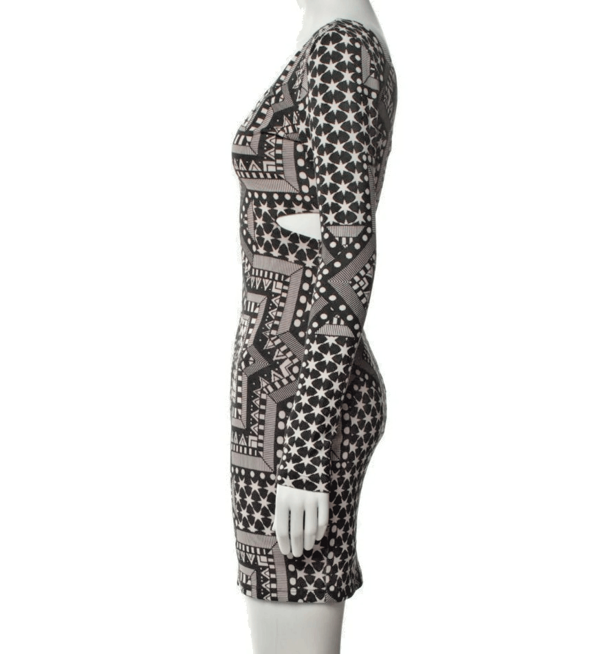 Mara Hoffman Mara Hoffman Sheath Dress – Size XS – Black/Gray – Cutout – Size XS / US 0-2 / IT 36-38 - 2 Thumbnail