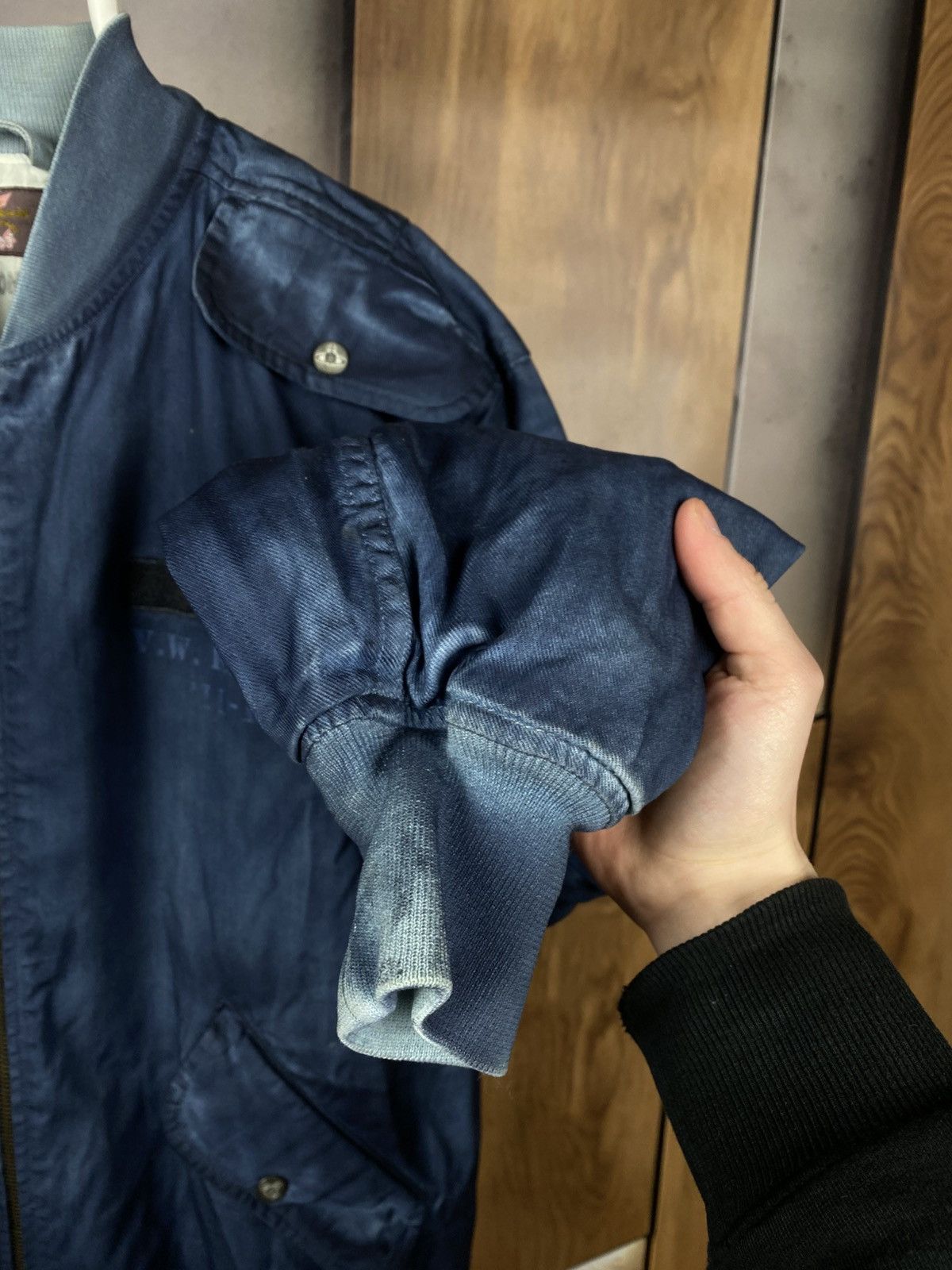 Vivienne Westwood 🔥VTG 90s Bomber Jeans Jacket Vivienne Westwood Lee Seconds🔥 Size US XL / EU 56 / 4 - 7 Thumbnail