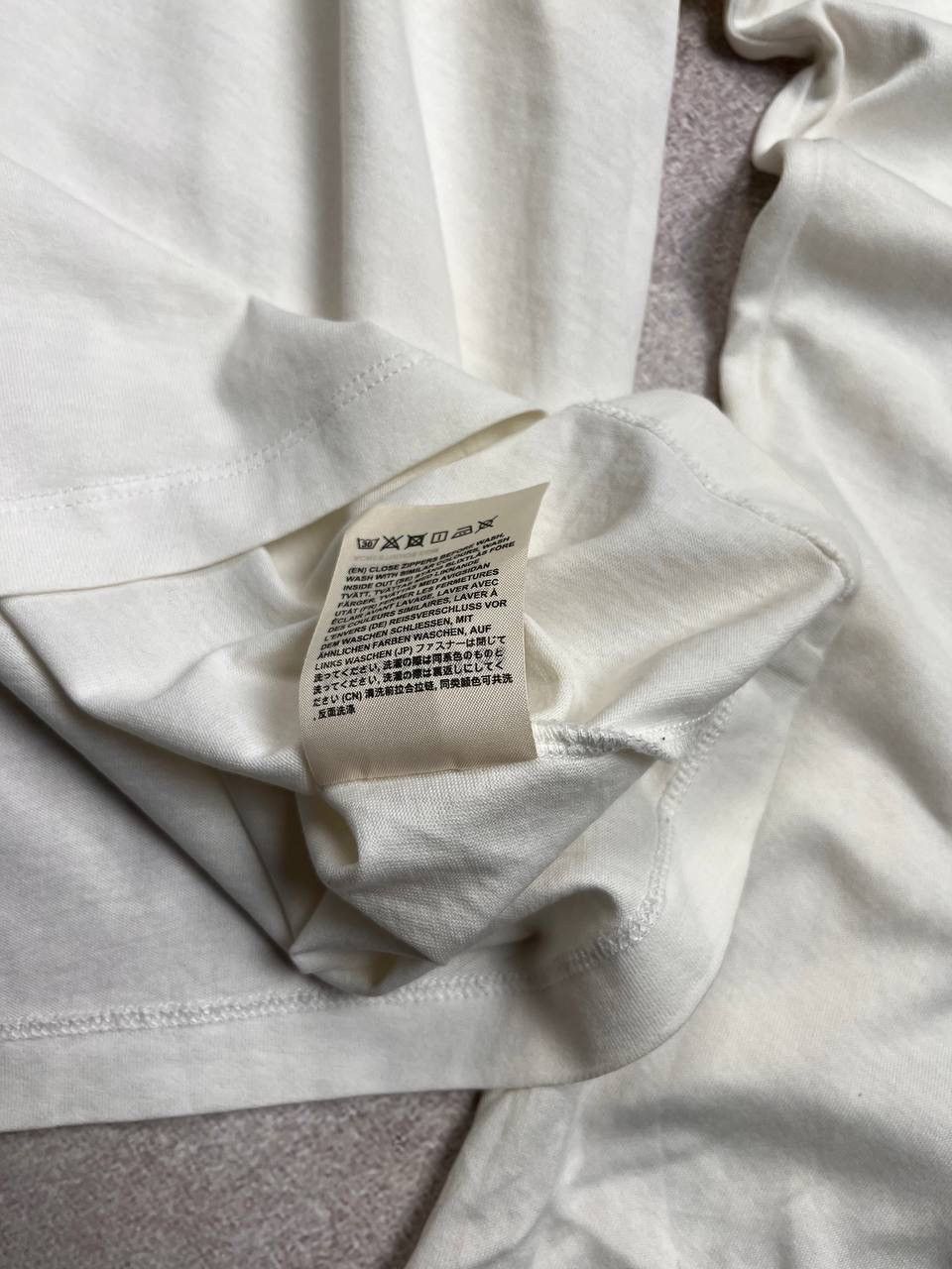 Acne Studios Acne Studios Quarter Zip White Sweater M Size US M / EU 48-50 / 2 - 6 Thumbnail