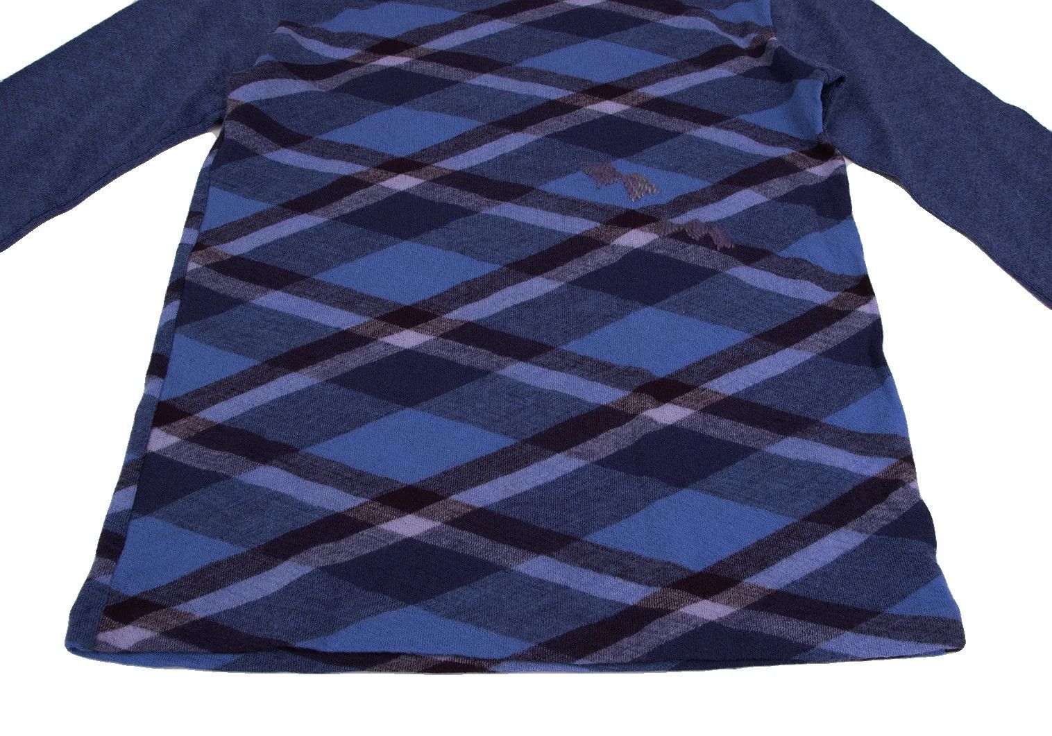 Yohji Yamamoto Yohji Yamamoto Embroidered Diamond Check Knit Top Size US M / EU 48-50 / 2 - 5 Thumbnail
