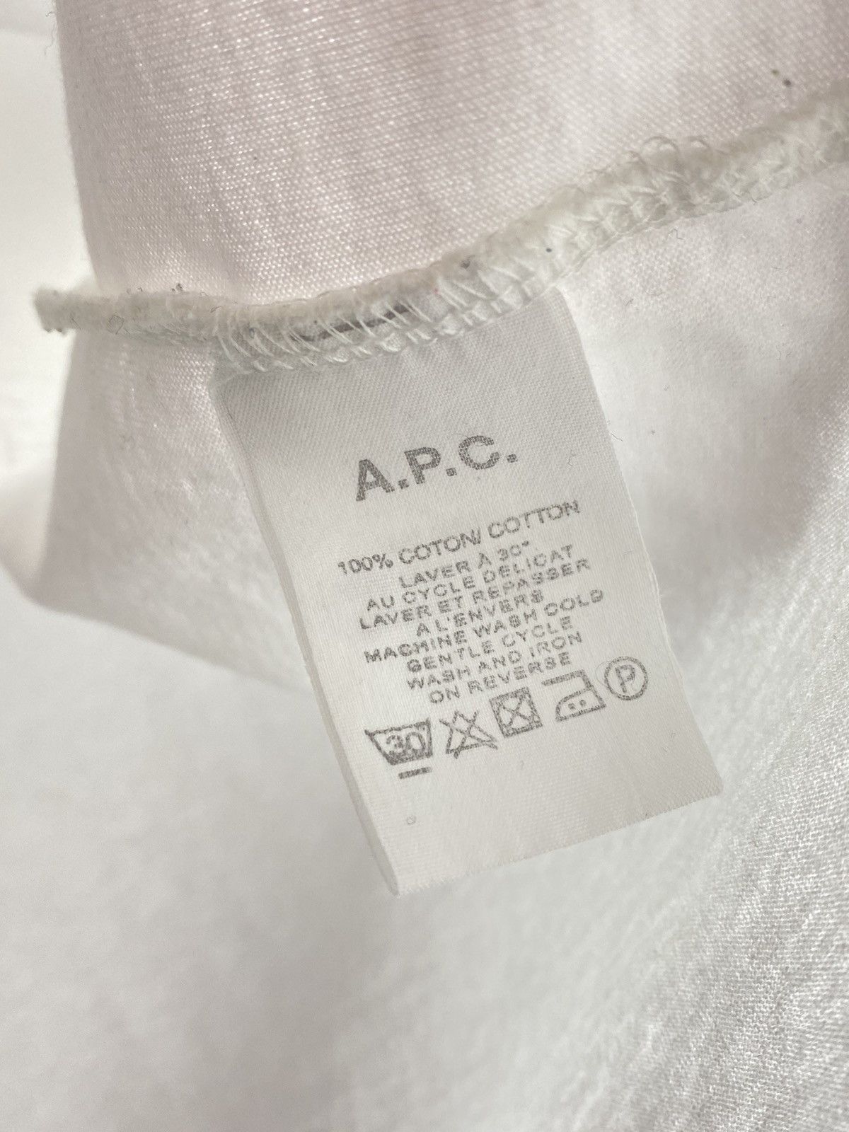 A.P.C. A.P.C “Press Start” Pixel Font Gaming Y2k Graphic T-shirt Size US L / EU 52-54 / 3 - 12 Thumbnail