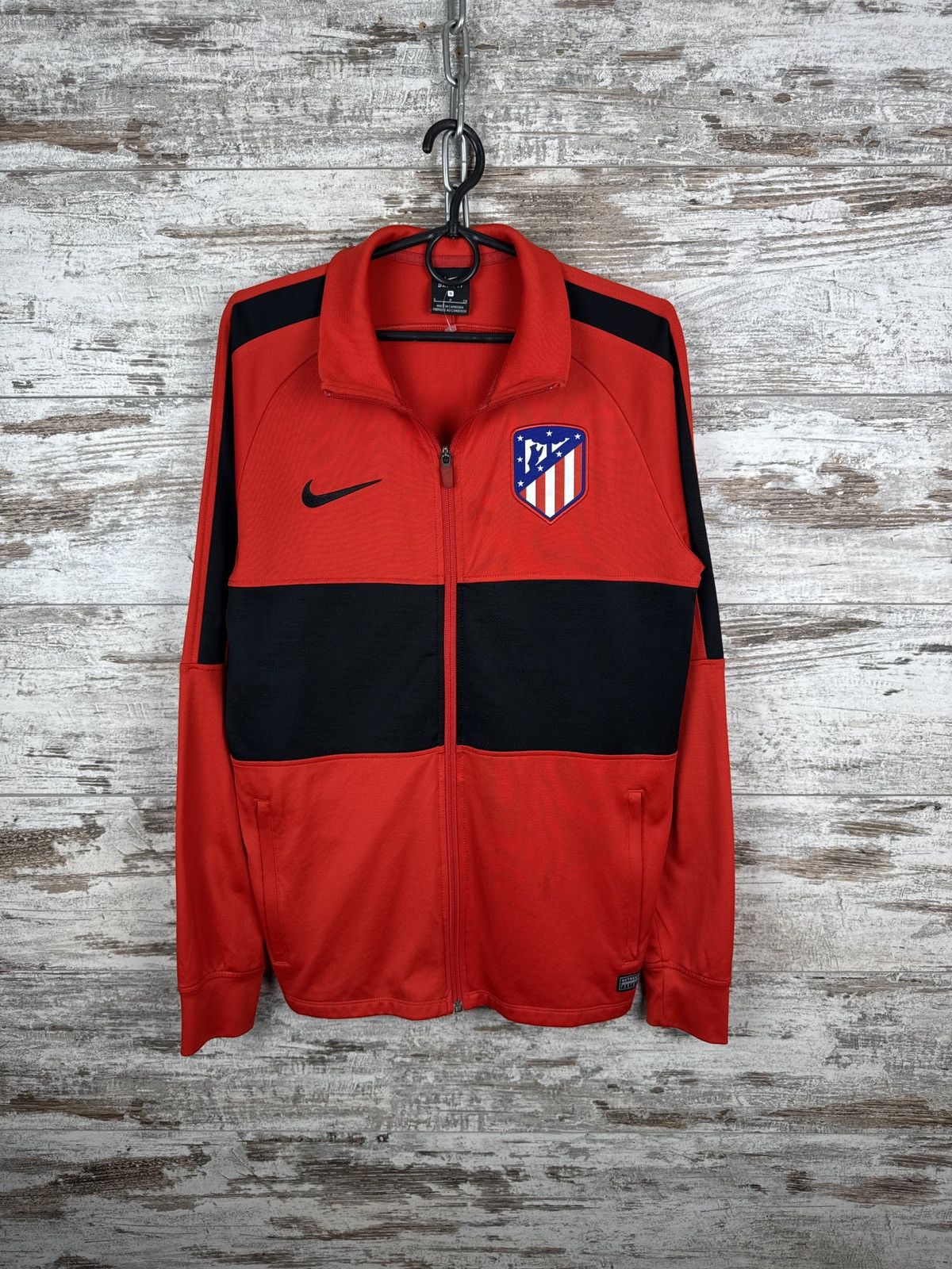 Nike Mens Vintage Nike Atletico Madrid FC track jacket Olympic Size US S / EU 44-46 / 1 - 1 Thumbnail