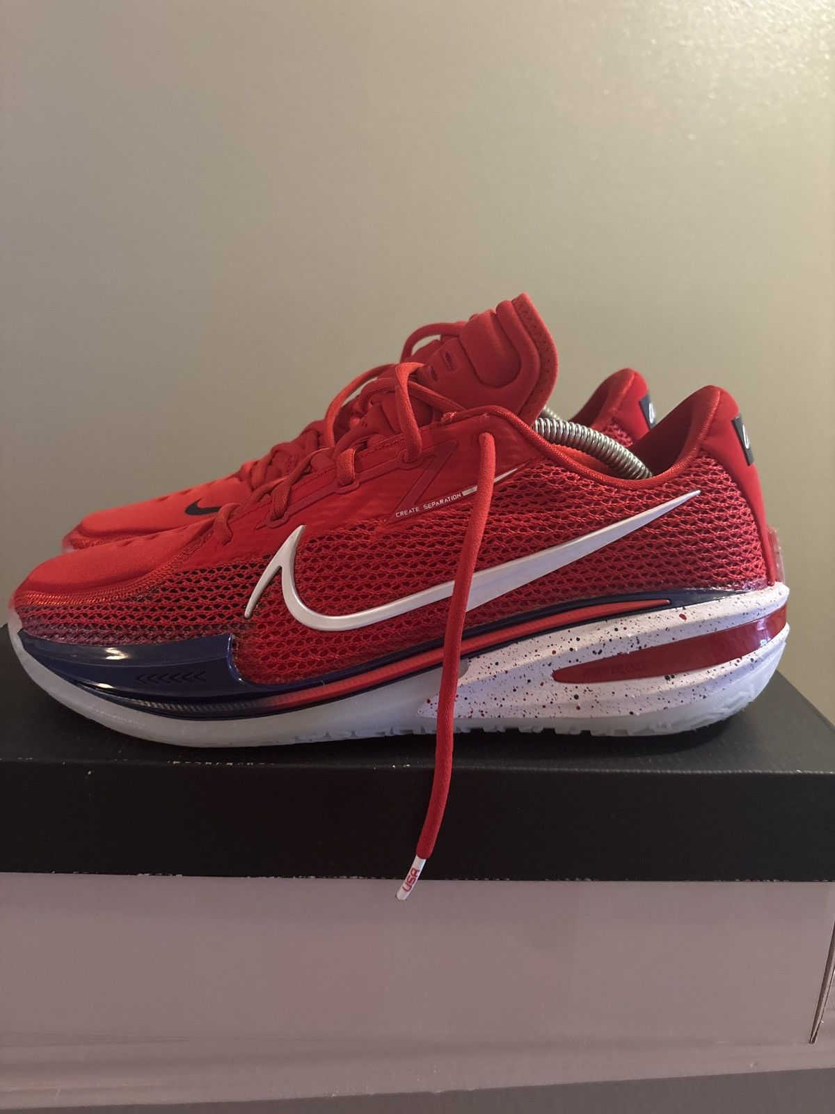 Nike Air Zoom GT Cut ‘Team USA’ Size US 11 / EU 44 - 1 Thumbnail
