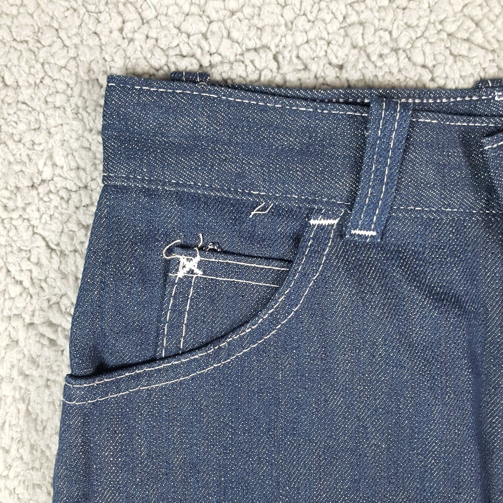 JCPenney VINTAGE J.C. Penney Women's Jeans Size 14 Straight Leg Denim 24" Western Casual Y2K Size 36" / US 14 / IT 50 - 3 Thumbnail