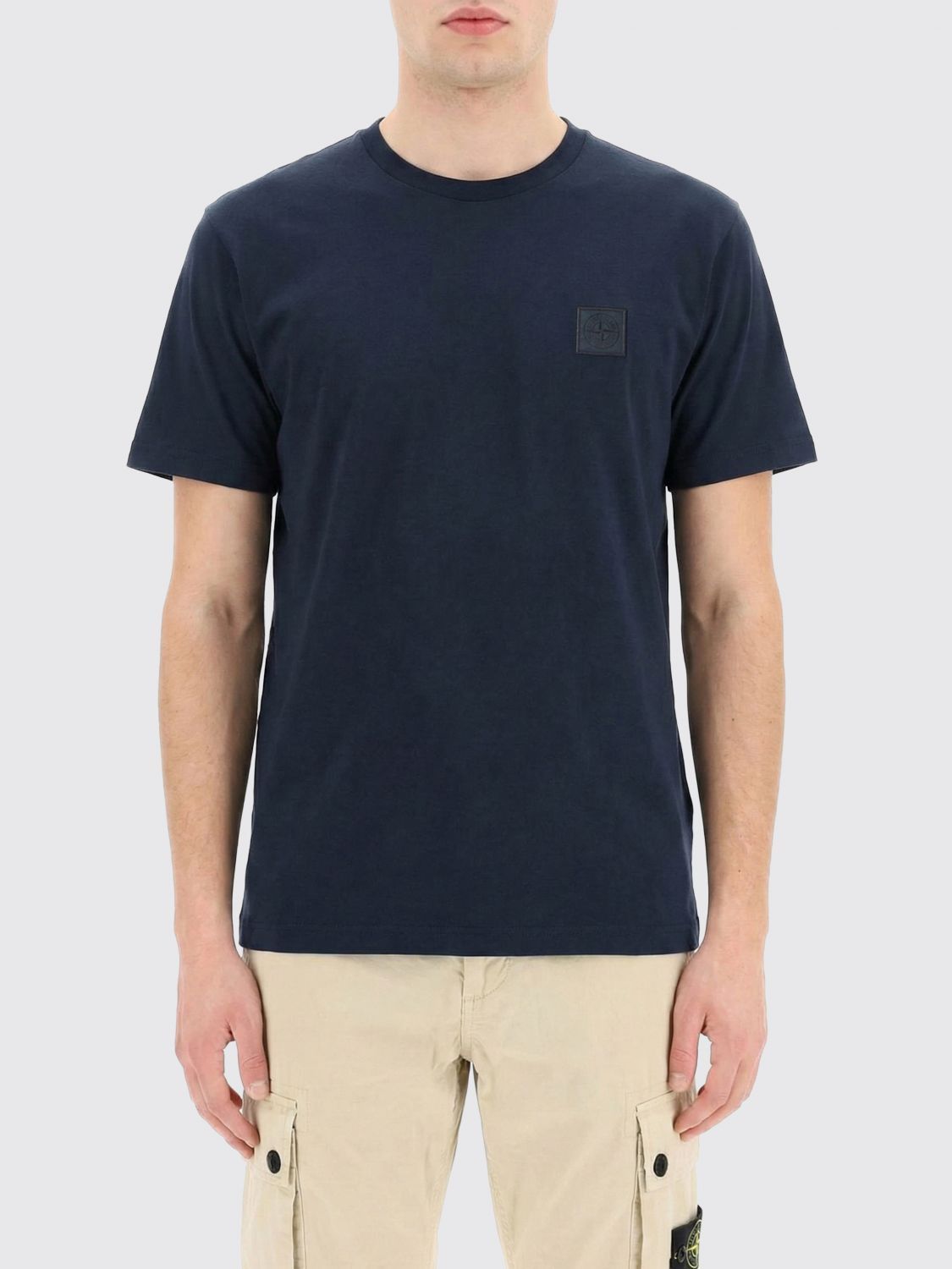 Stone Island Stone Island T-Shirt Men Blue Size US L / EU 52-54 / 3 - 1 Thumbnail