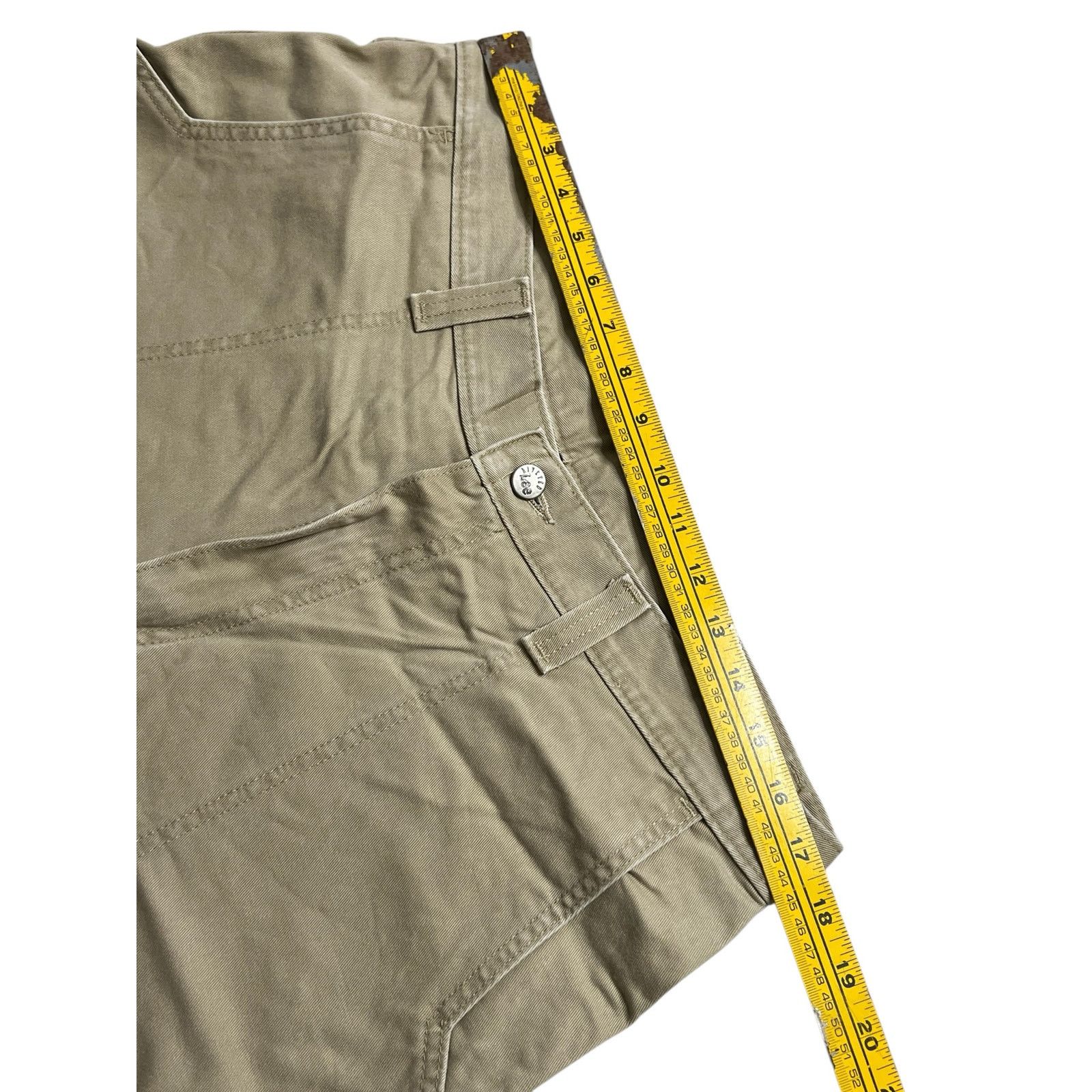 Vintage Vintage 90s Lee Riveted Carpenter Pants unisex Sz 18M 35x31 Size US 35 - 6 Thumbnail