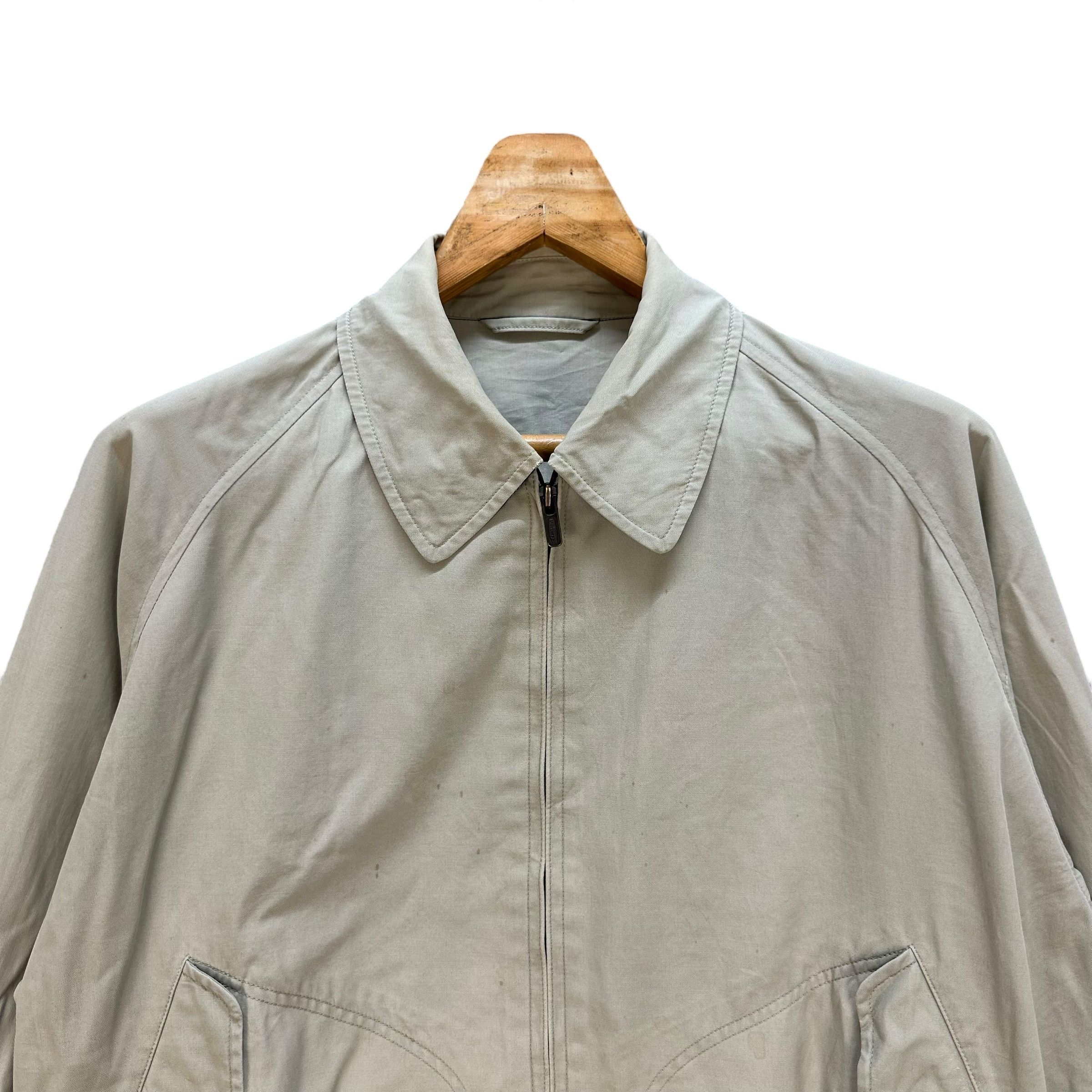 Burberry 90's BURBERRYS Embroidery Small Logo Casual Jacket #1506-A62 Size US M / EU 48-50 / 2 - 2 Thumbnail
