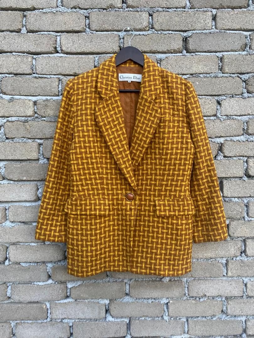 Christian Dior Monsieur Christian Dior Blazers For Womens Size M / US 6-8 / IT 42-44 - 2 Thumbnail