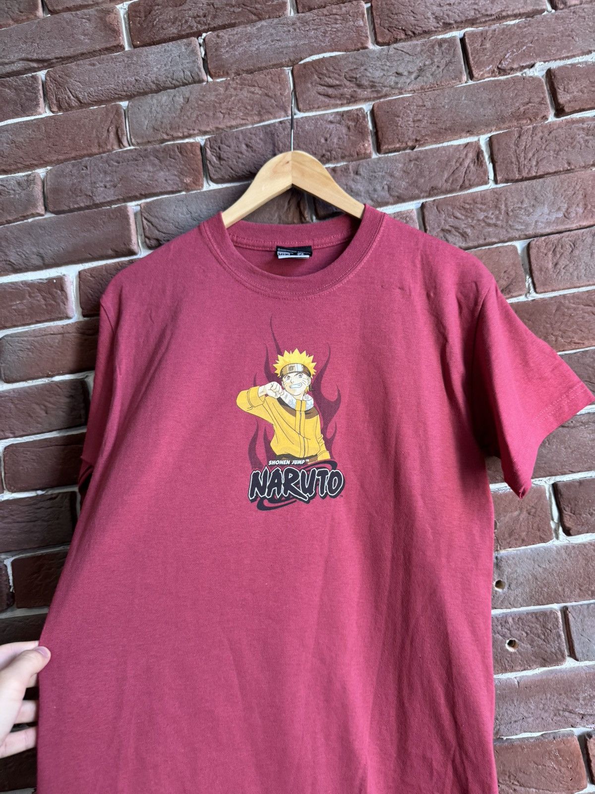 Anime VERY RARE Naruto Vintage Team 7 Sasuke Sakura 00s Tee Anime Size US S / EU 44-46 / 1 - 3 Thumbnail