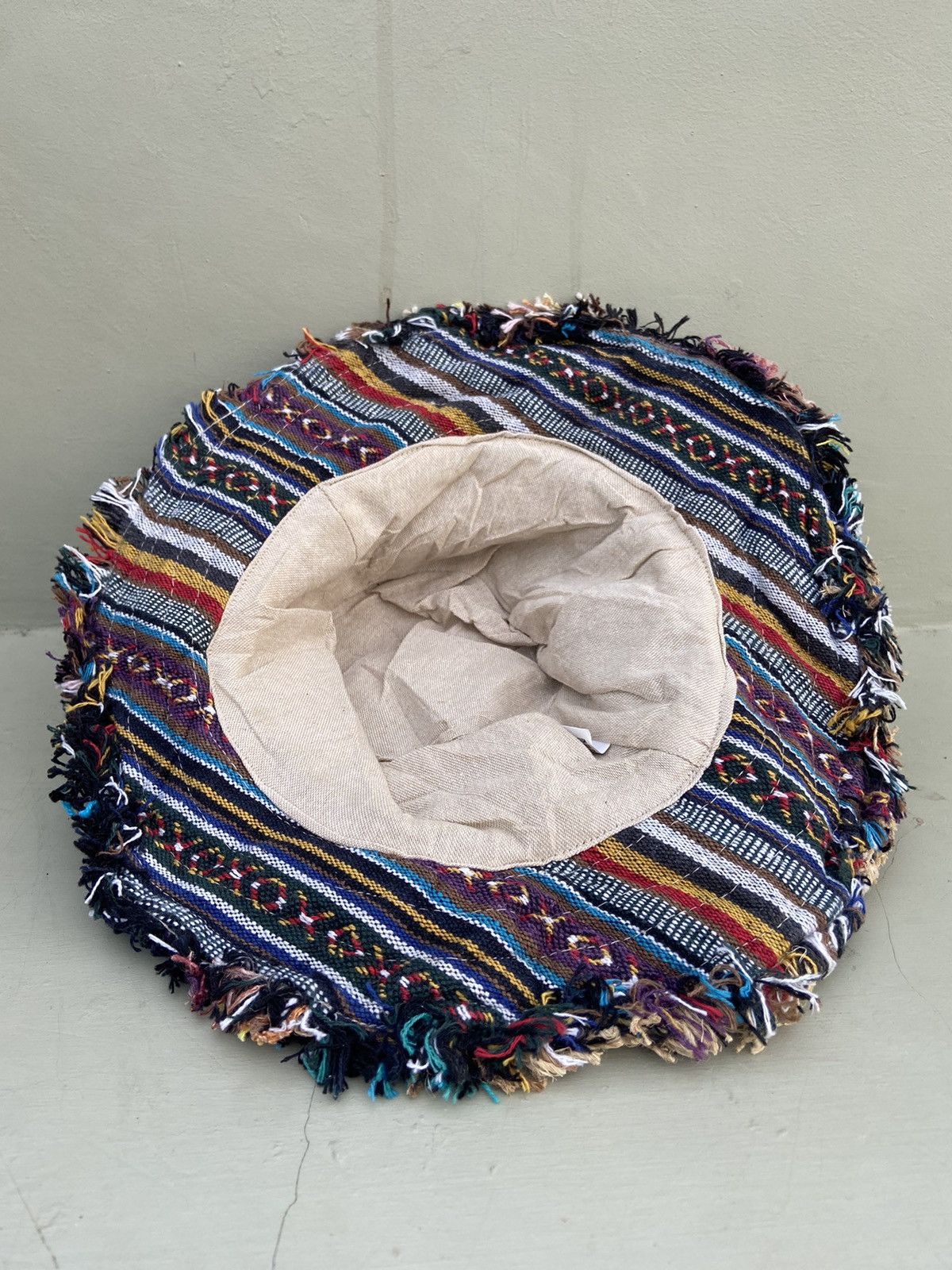 Japanese Brand jungle hat patchwork embroidery inspiration KAPITAL japan Size ONE SIZE - 6 Thumbnail