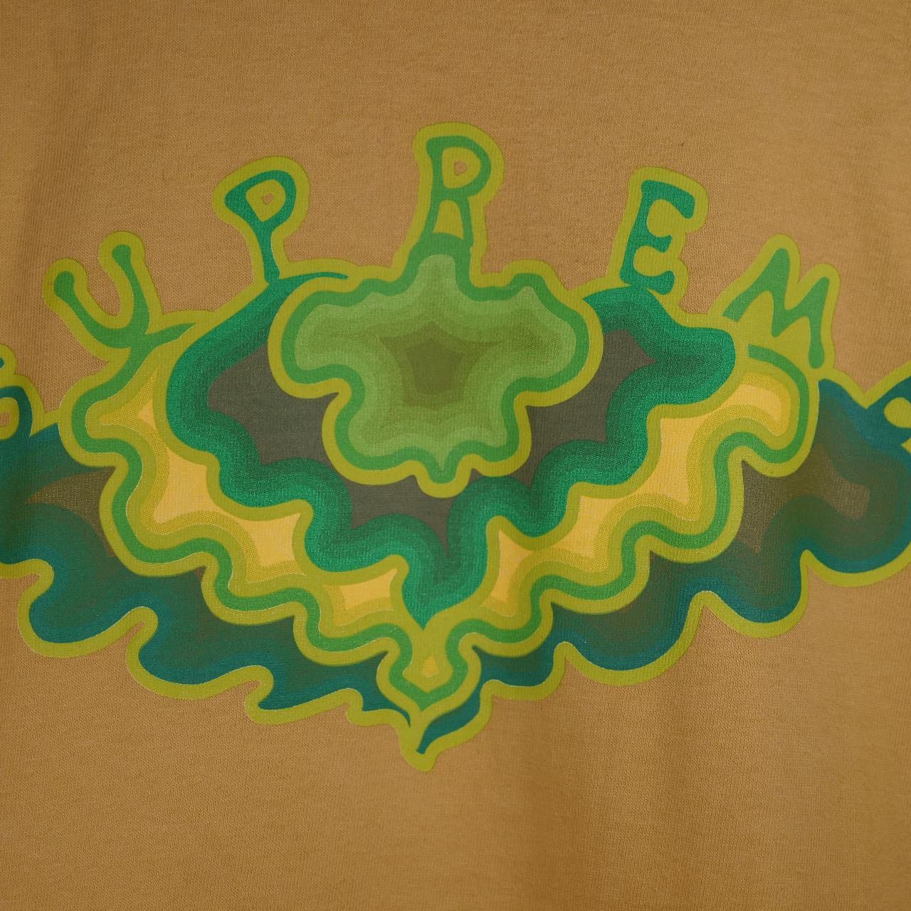 Supreme Supreme Green Cloud Tee - Acid Yellow Size US S / EU 44-46 / 1 - 2 Thumbnail