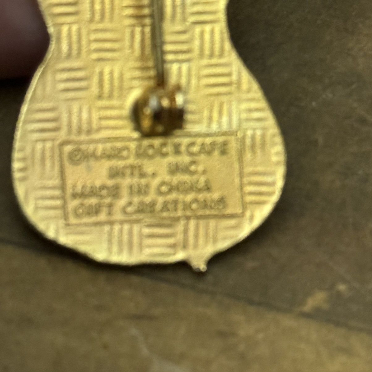 Hard Rock Cafe Hard Rock Cafe NY Statue of Liberty guitar pin Size ONE SIZE - 3 Thumbnail