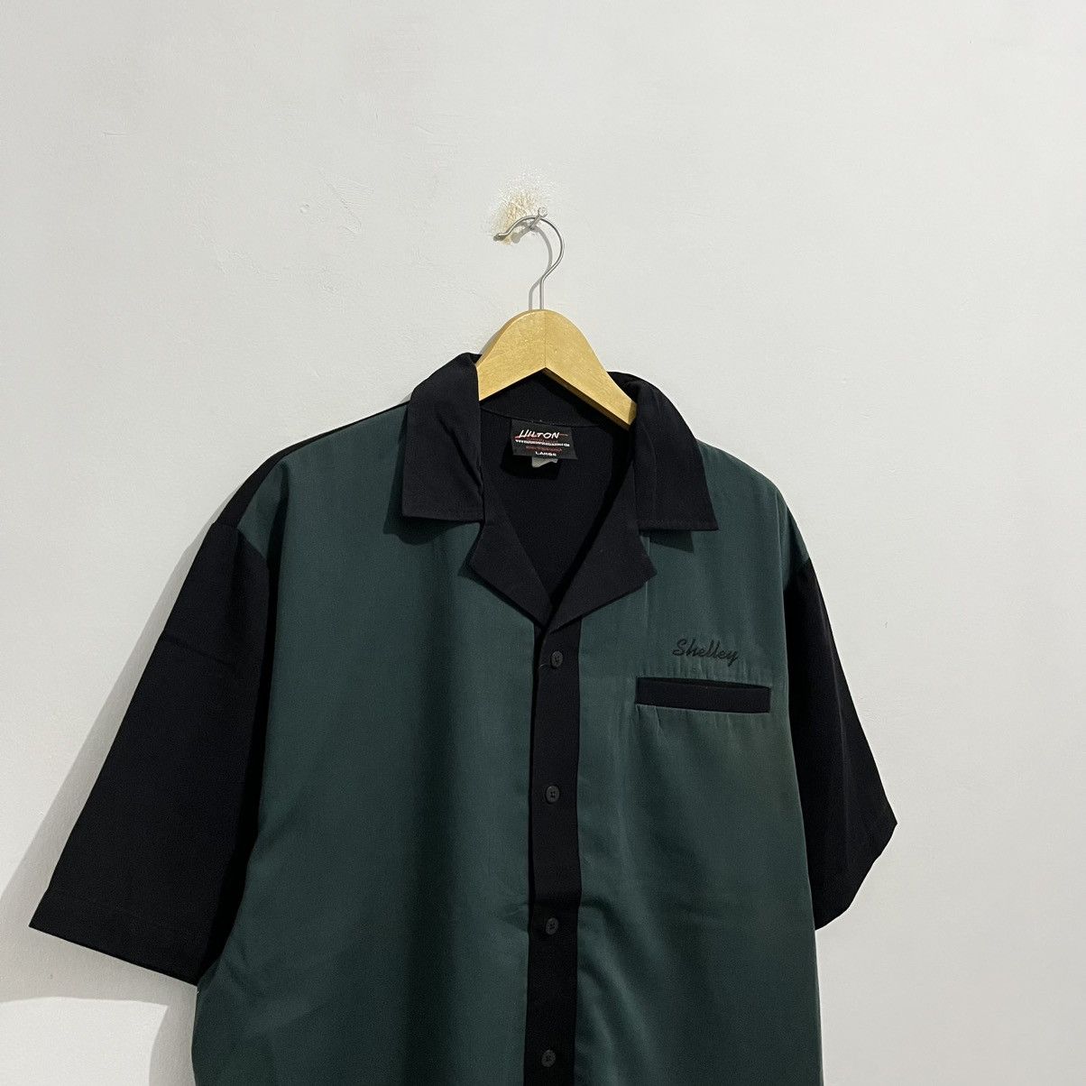 Other Vintage Hilton Bowling Shirt Size US L / EU 52-54 / 3 - 3 Thumbnail