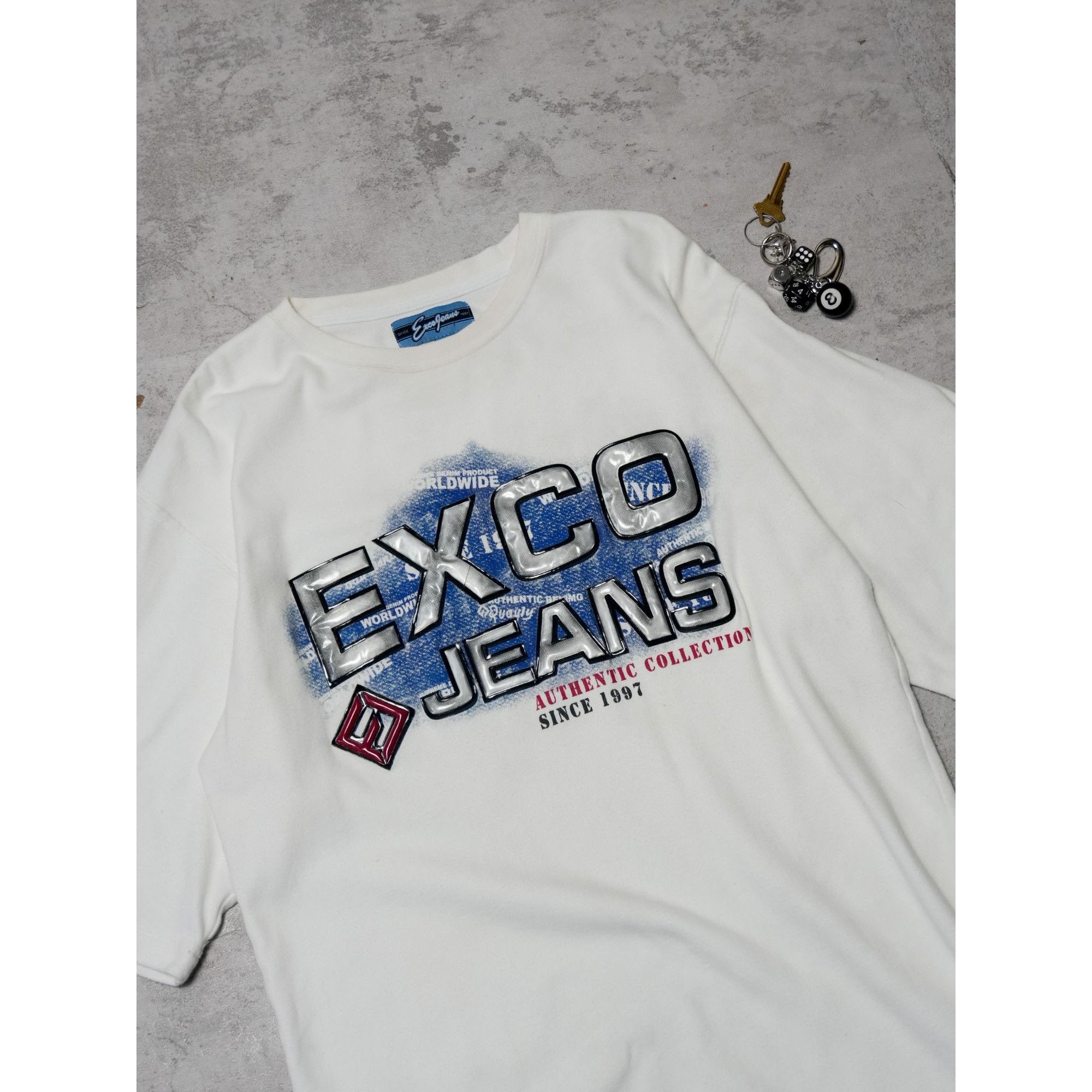 Other Y2K Exco Jeans 3D Graphic T Size US S / EU 44-46 / 1 - 4 Thumbnail
