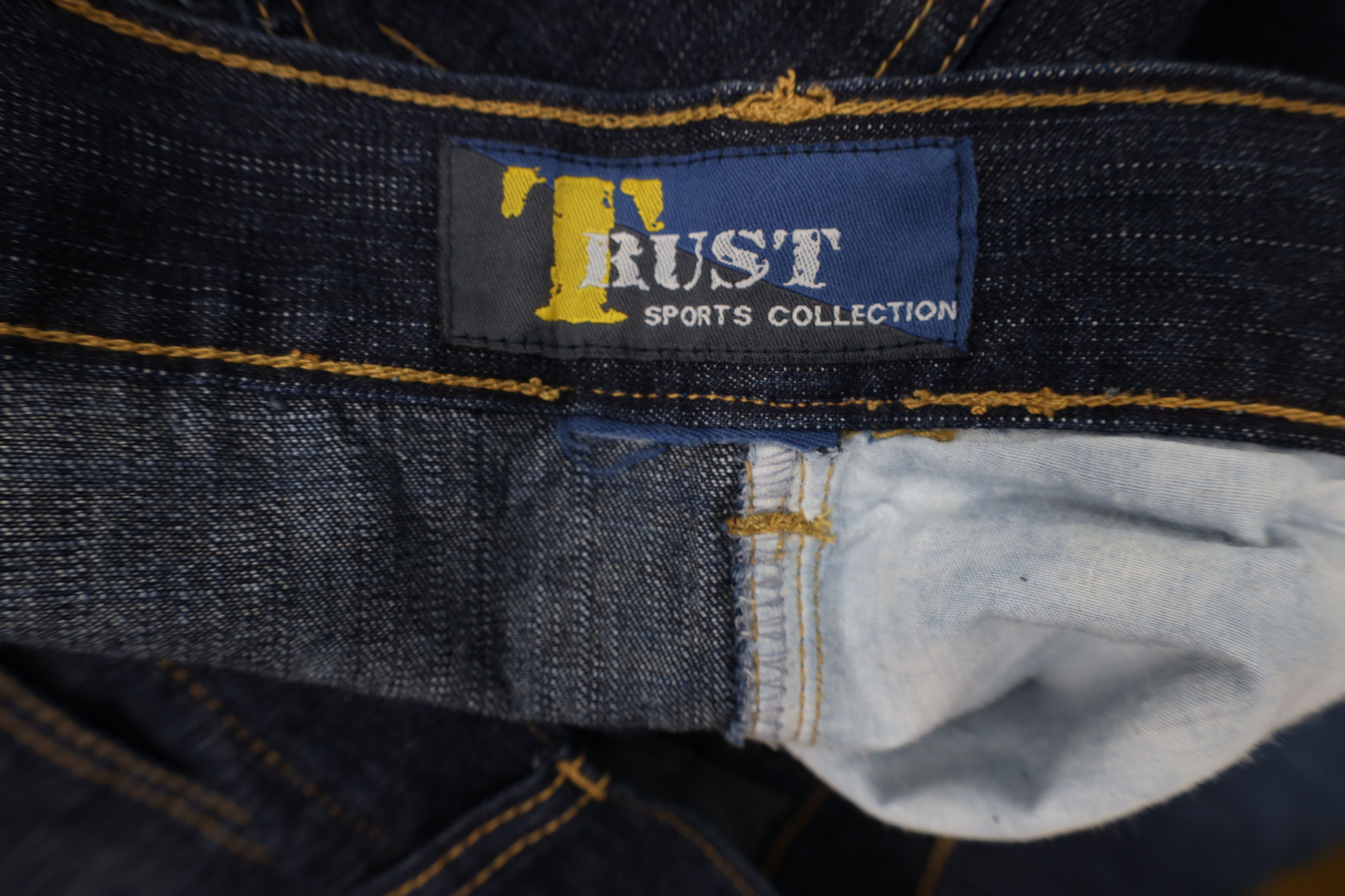 Vintage Vintage 90s Y2K Streetwear Baggy Wide Leg Cargo Denim Jeans Size US 40 / EU 56 - 7 Thumbnail