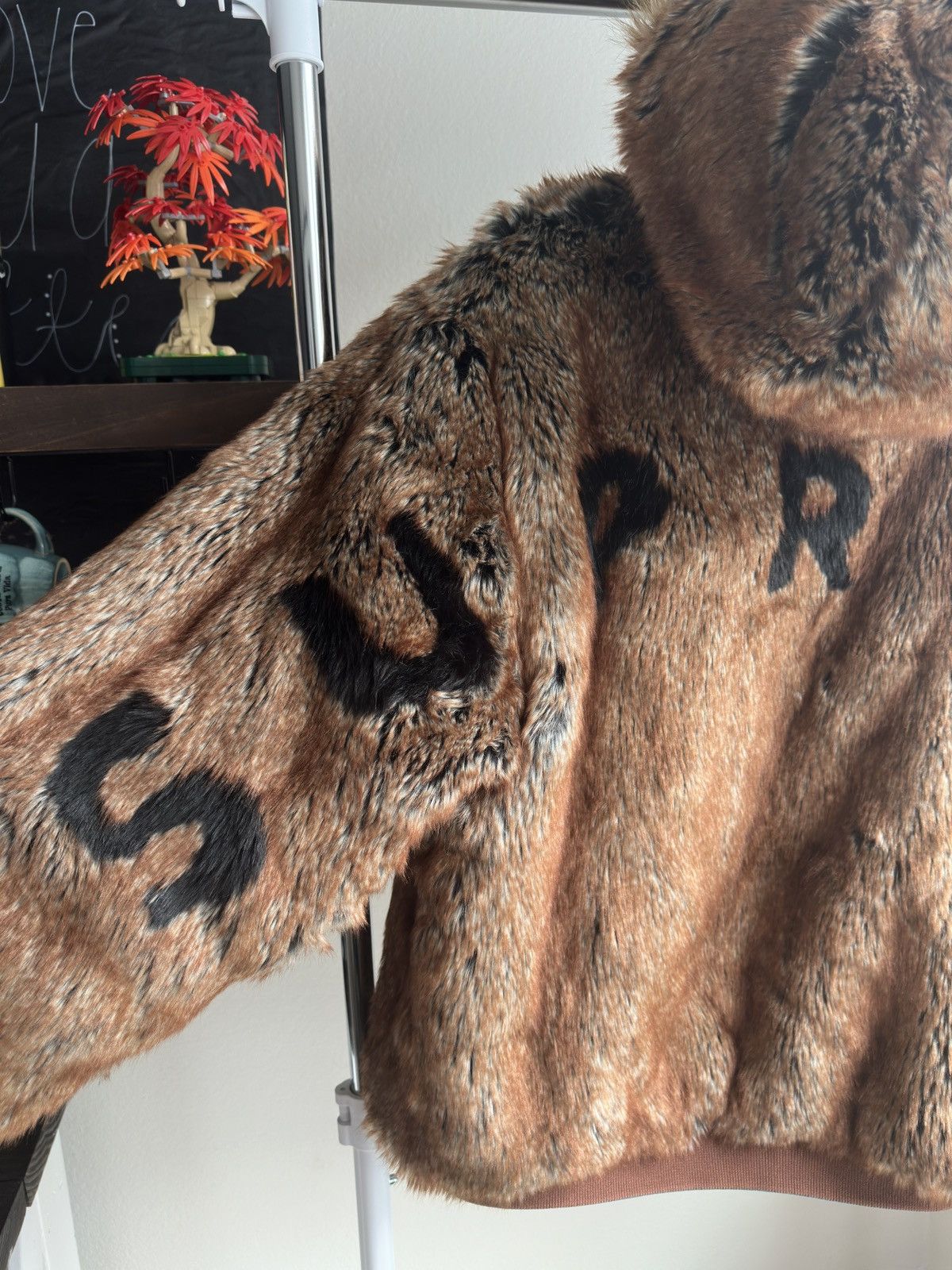 Supreme Faux Fur Reversible Work Jacket Denim Blue Size US L / EU 52-54 / 3 - 10 Thumbnail