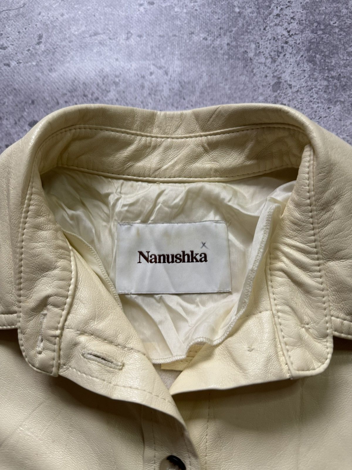 Nanushka Nanushka short-sleeved faux leather shirt NWT Size US L / EU 52-54 / 3 - 3 Thumbnail