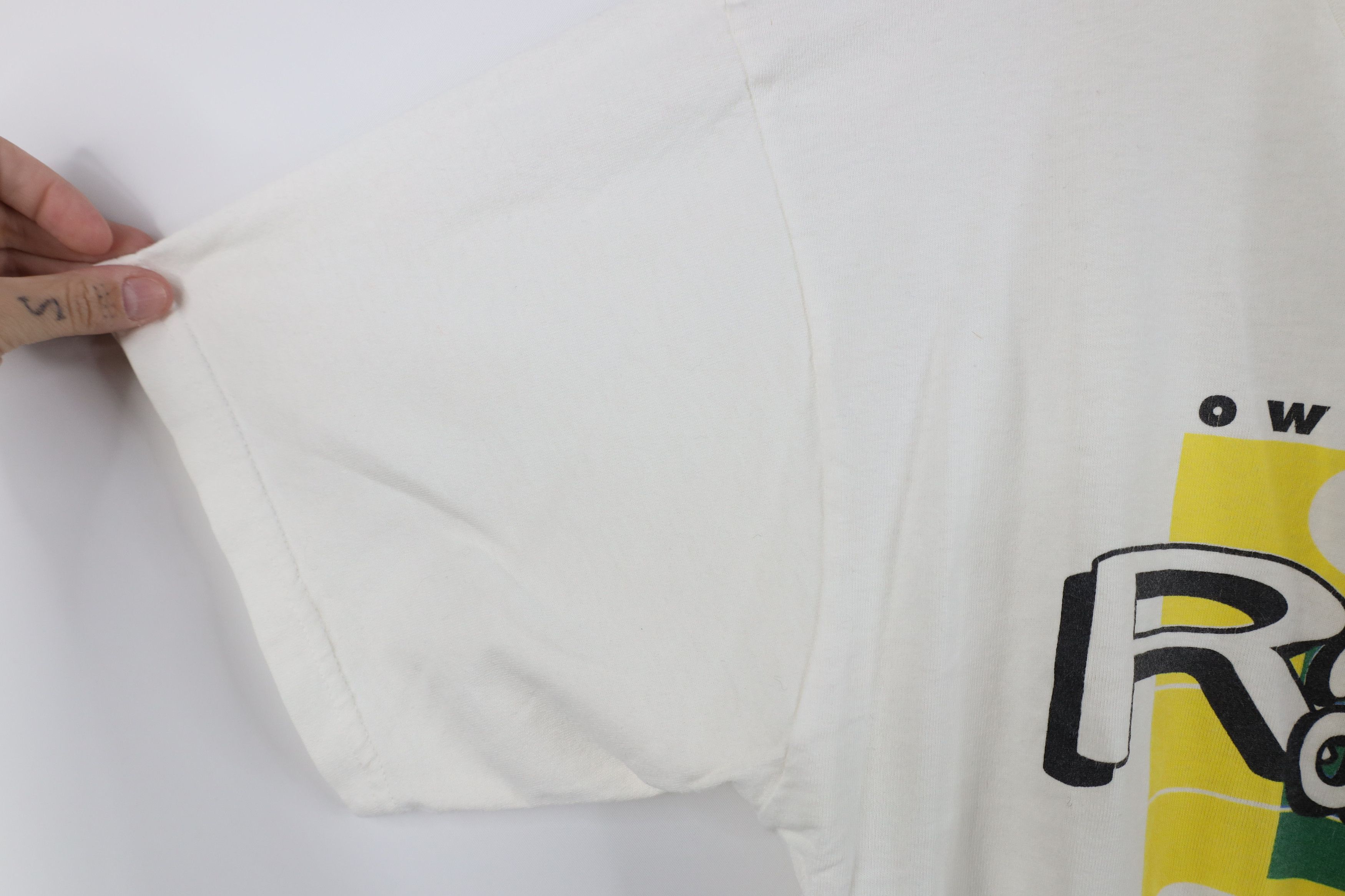 Vintage Vintage 90s Community College Radiology T-Shirt White Cotton Size US L / EU 52-54 / 3 - 6 Thumbnail