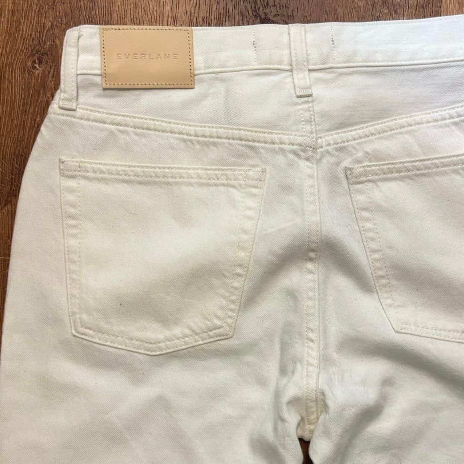 Everlane NWOT Everlane The Super-Soft Relaxed Jean In Bone Size 26 Size 26" / US 2 / IT 38 - 7 Thumbnail