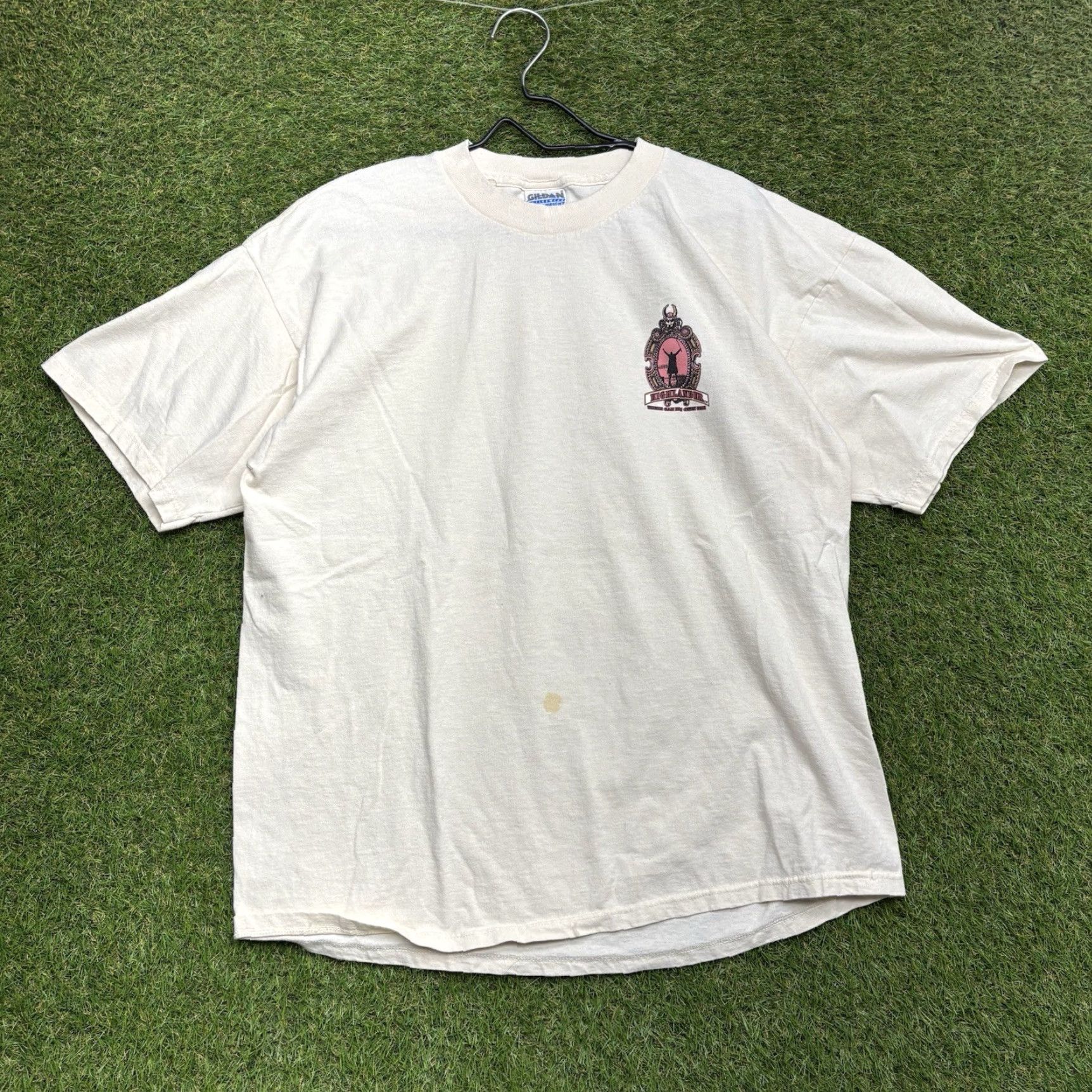 Etro Vintage Highlander Shirt Mens XL White Movie TV Promo Retro 90s 1997 Highlander Shirt Mens XL White Movie TV Promo Retro 90s 1997 Size US XL / EU 56 / 4 - 2 Thumbnail