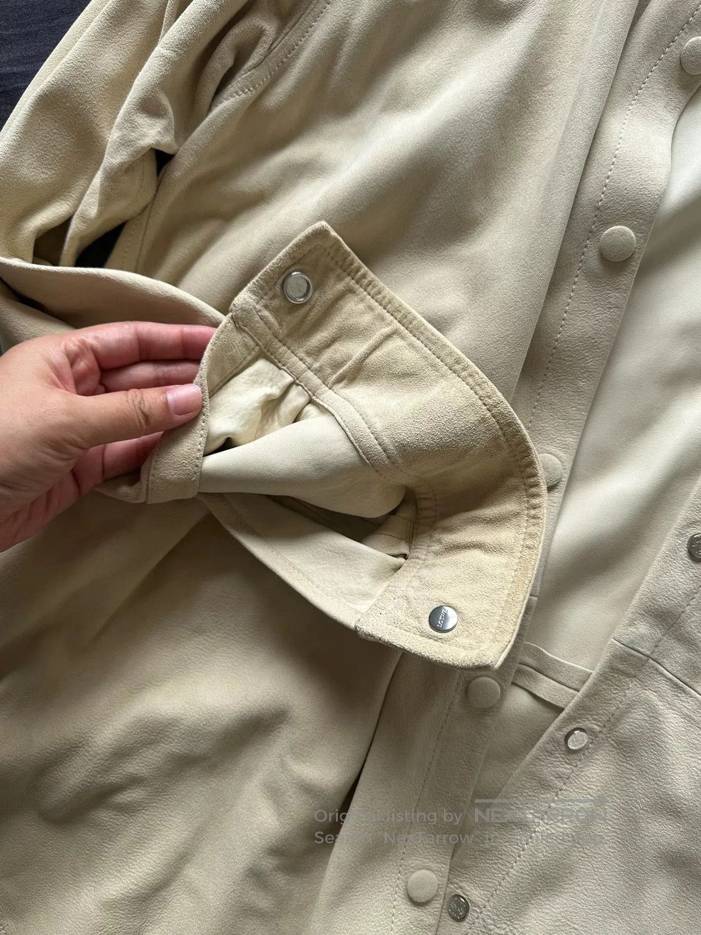 Loewe Sheepskin Shirt Jacket.