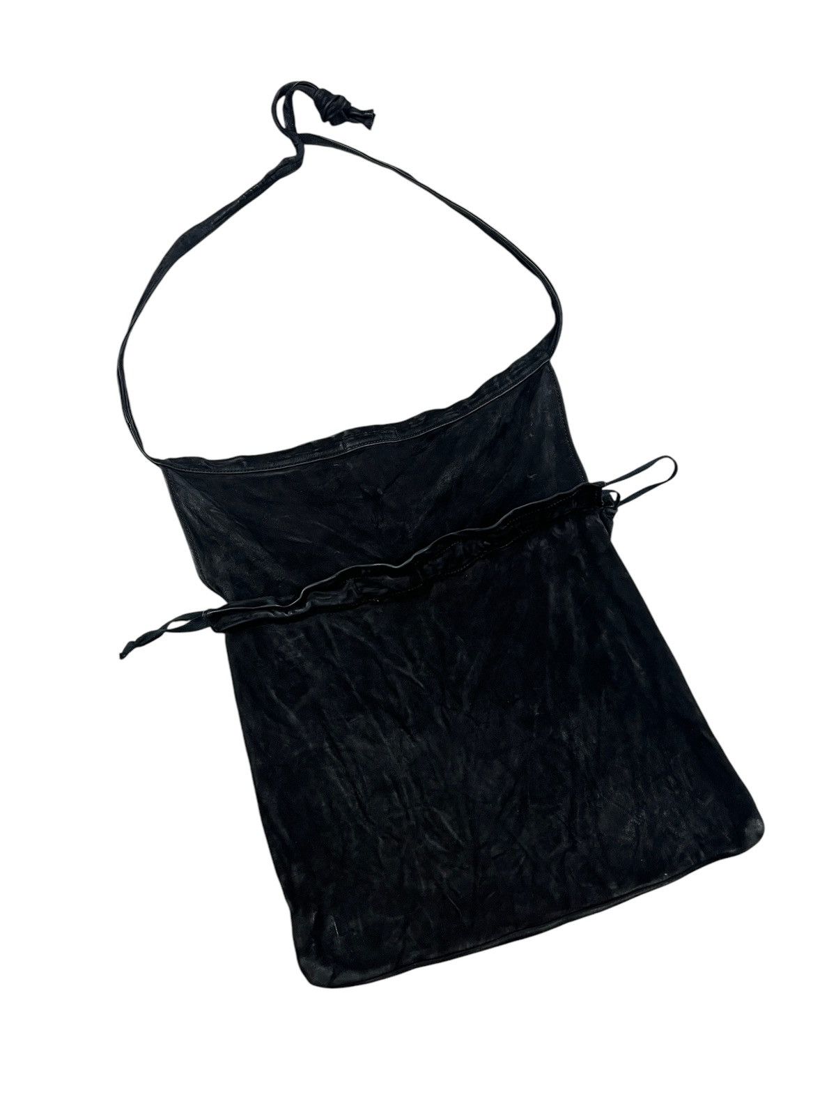 Japanese Brand × Leather × PHIGVEL MAKERS & Co. Jantiques by Phigvel Makers Leather Apron Bag Size ONE SIZE - 10 Thumbnail