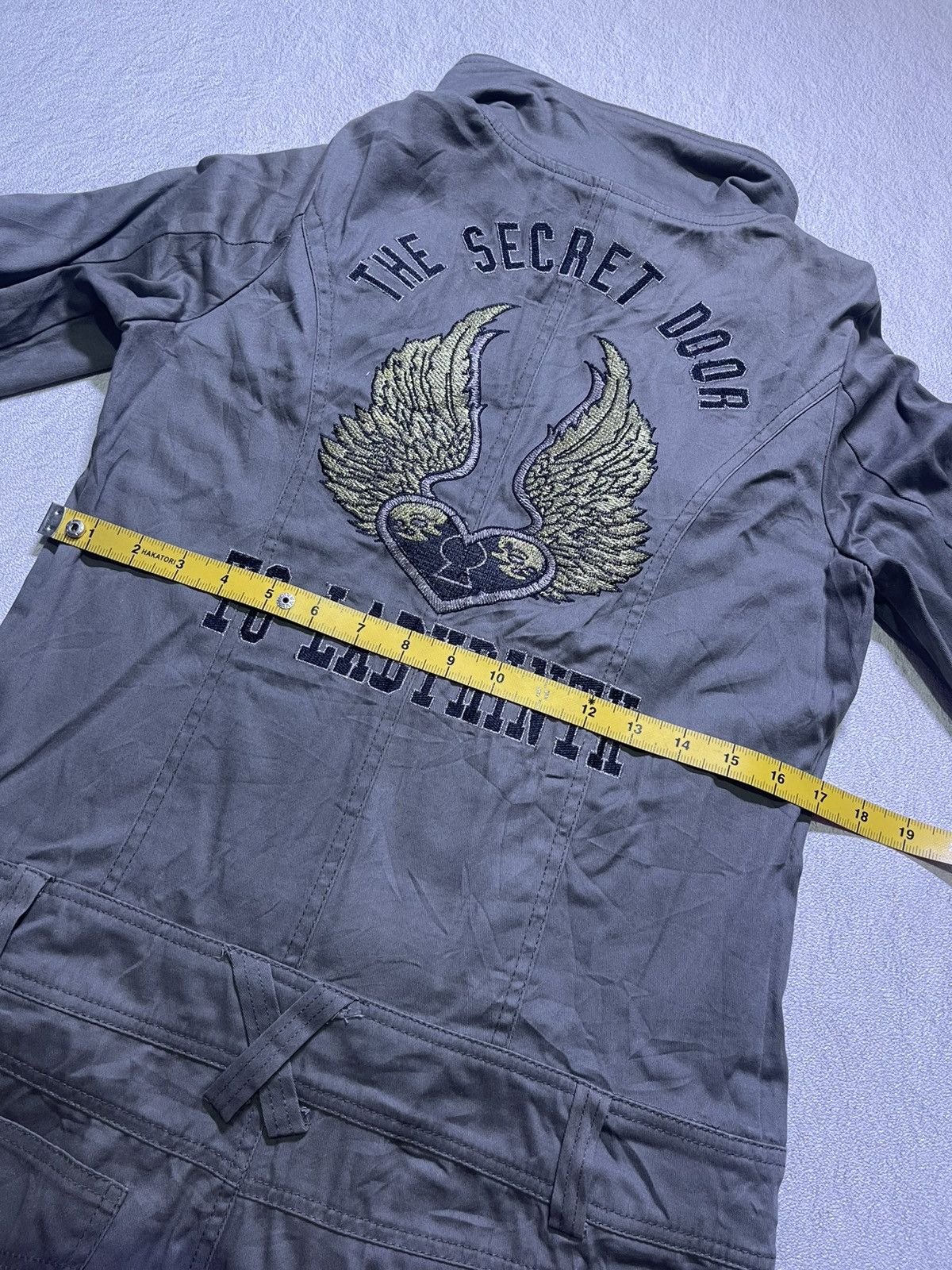Japanese Brand VINTAGE Y2K THE SECAET DOOR parka jacket Size US S / EU 44-46 / 1 - 13 Thumbnail