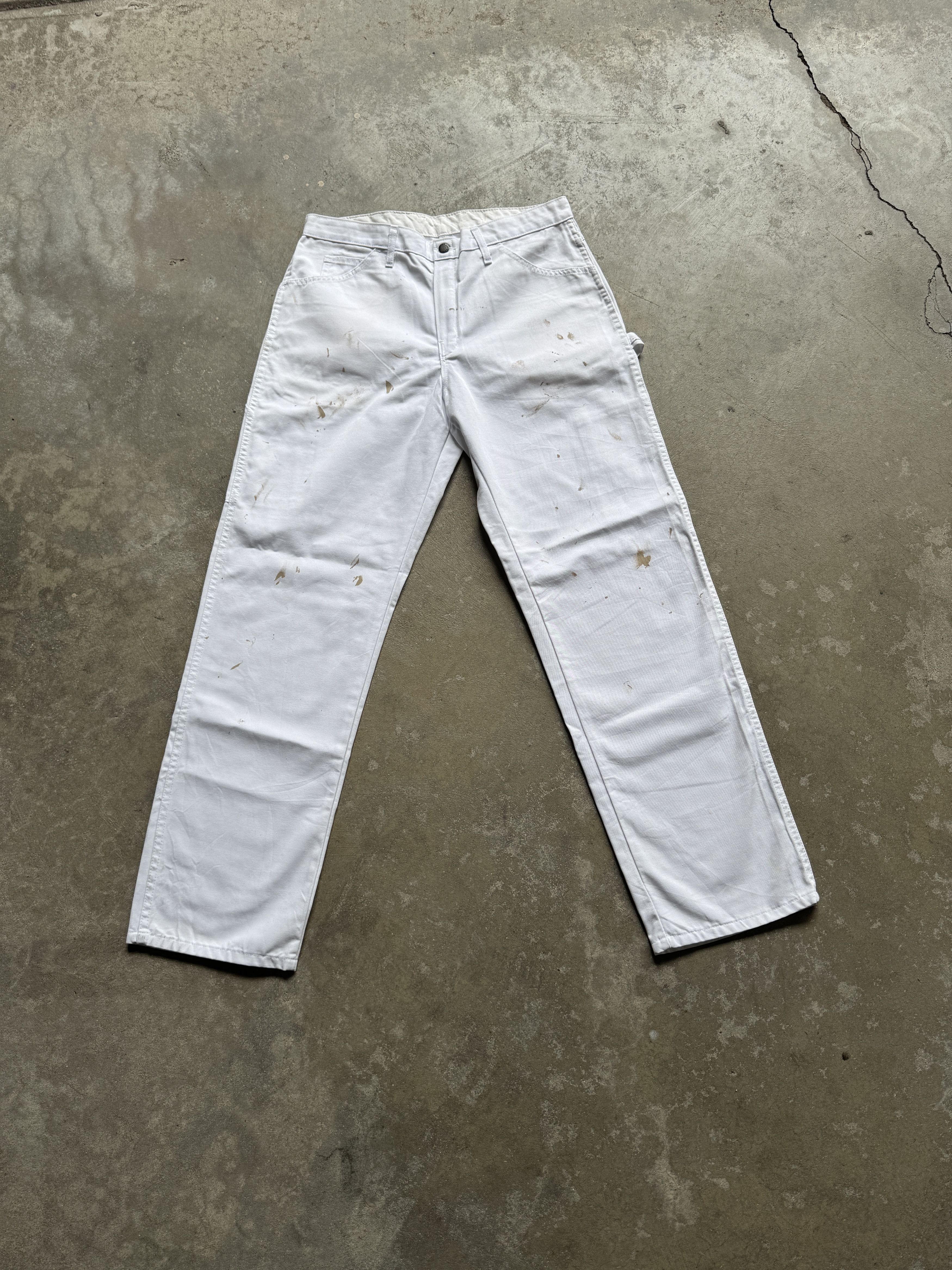 Dickies Dickies Painter Pants - White Distressed Size US 34 / EU 50 - 1 Thumbnail