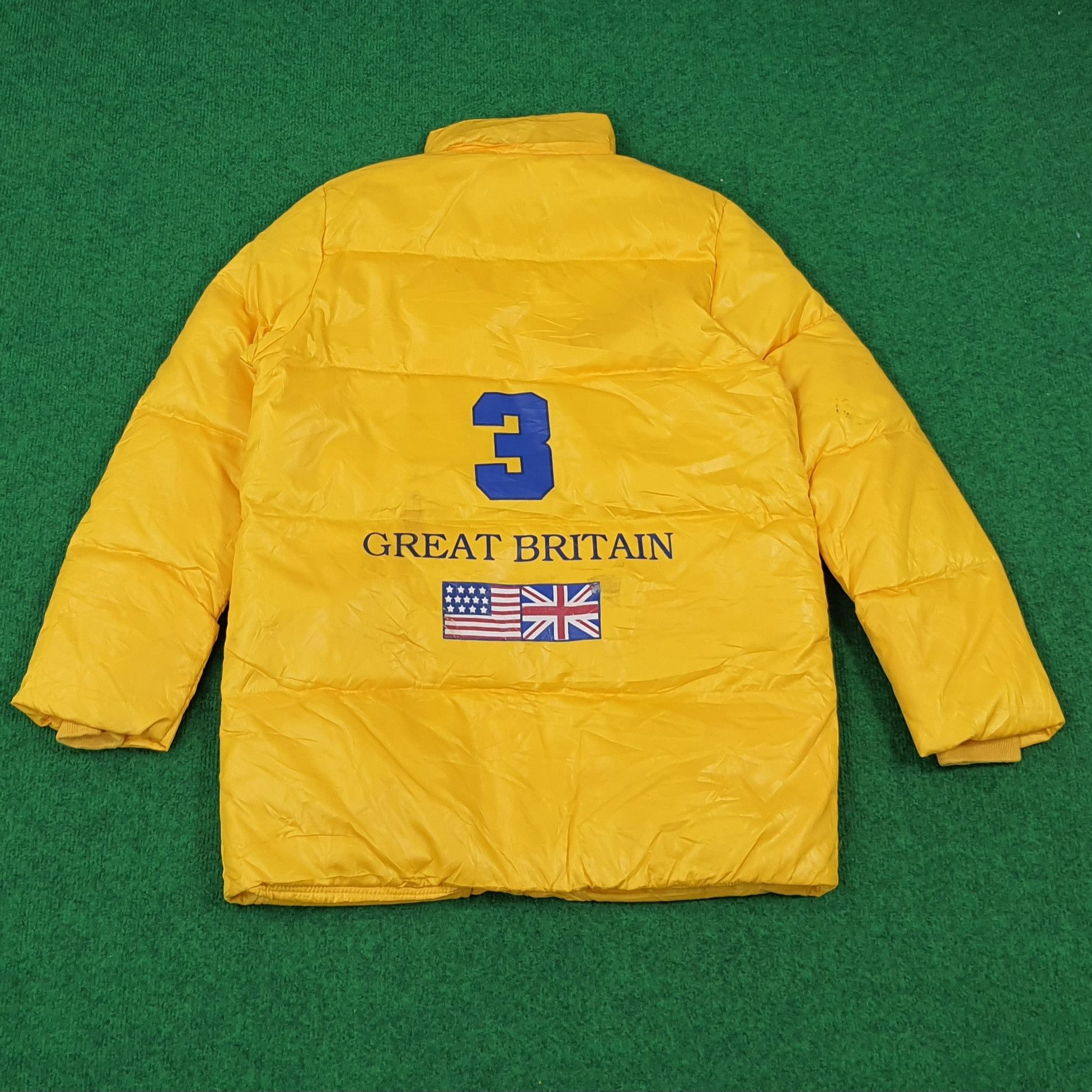 Polo Ralph Lauren × Vintage Vintage POLO by Ralph Lauren Great Britain Puffer Jacket Size US S / EU 44-46 / 1 - 1 Thumbnail