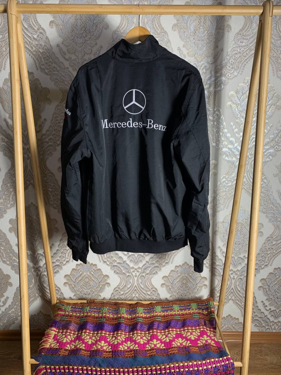 NASCAR Vintage Mercedes Benz McLaren Formula 1 Racing Jacket Y2K Size US XXL / EU 58 / 5 - 6 Thumbnail