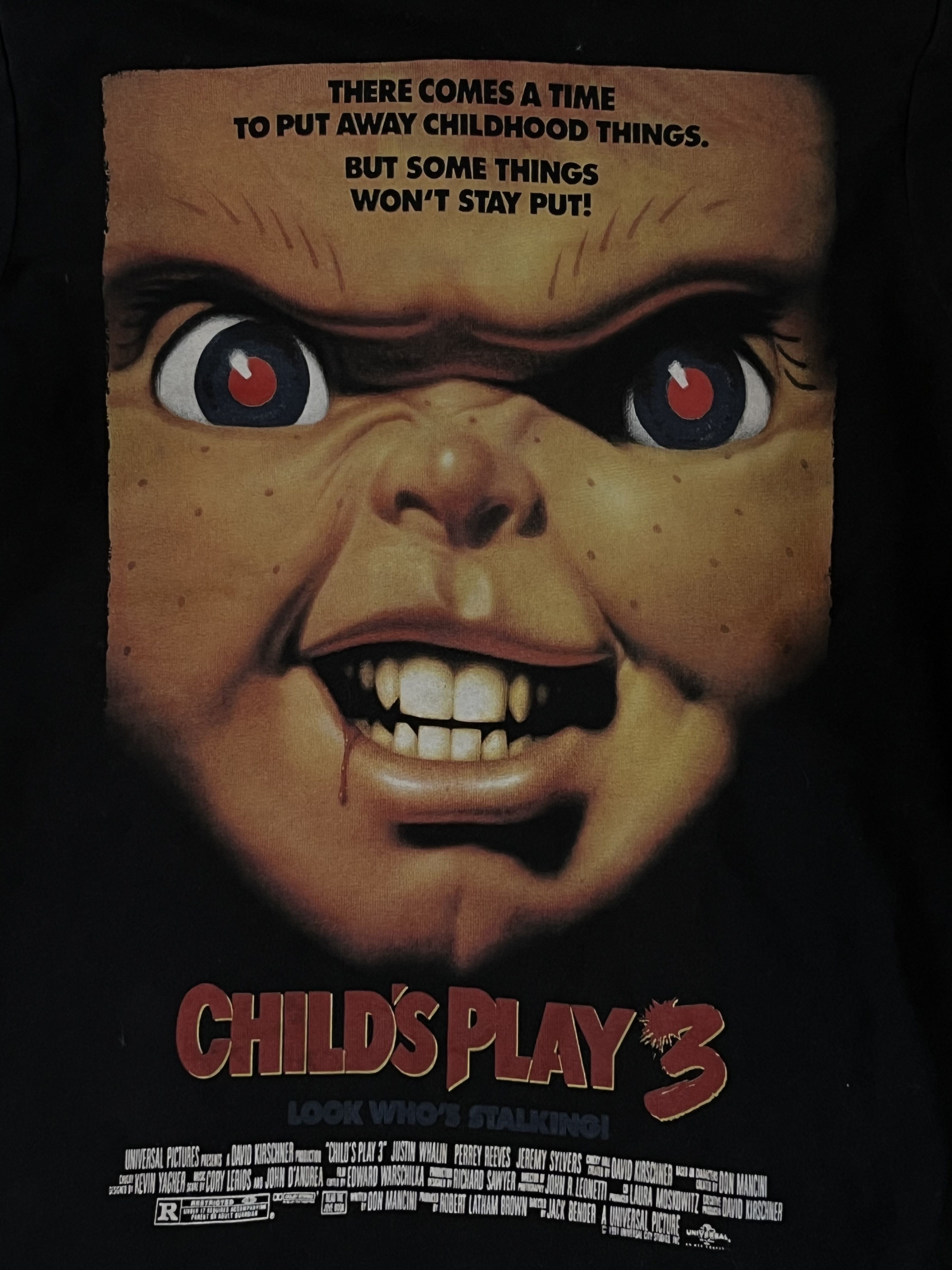 Vintage Child's Play Chucky Universal Studio Hoodie Size US S / EU 44-46 / 1 - 3 Thumbnail
