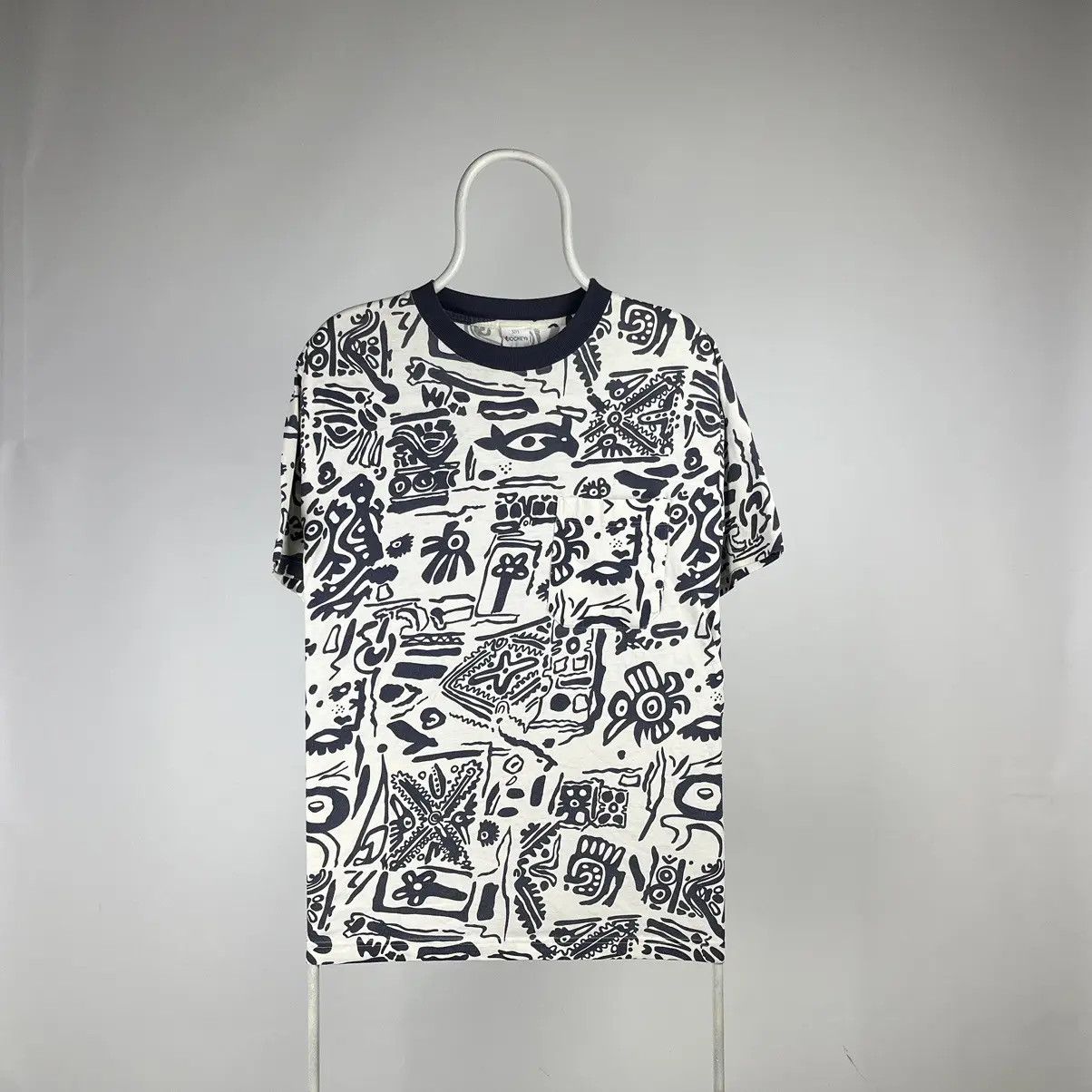 Vintage Vintage T-shirt crazy tee multi logo size Large Size US L / EU 52-54 / 3 - 1 Thumbnail