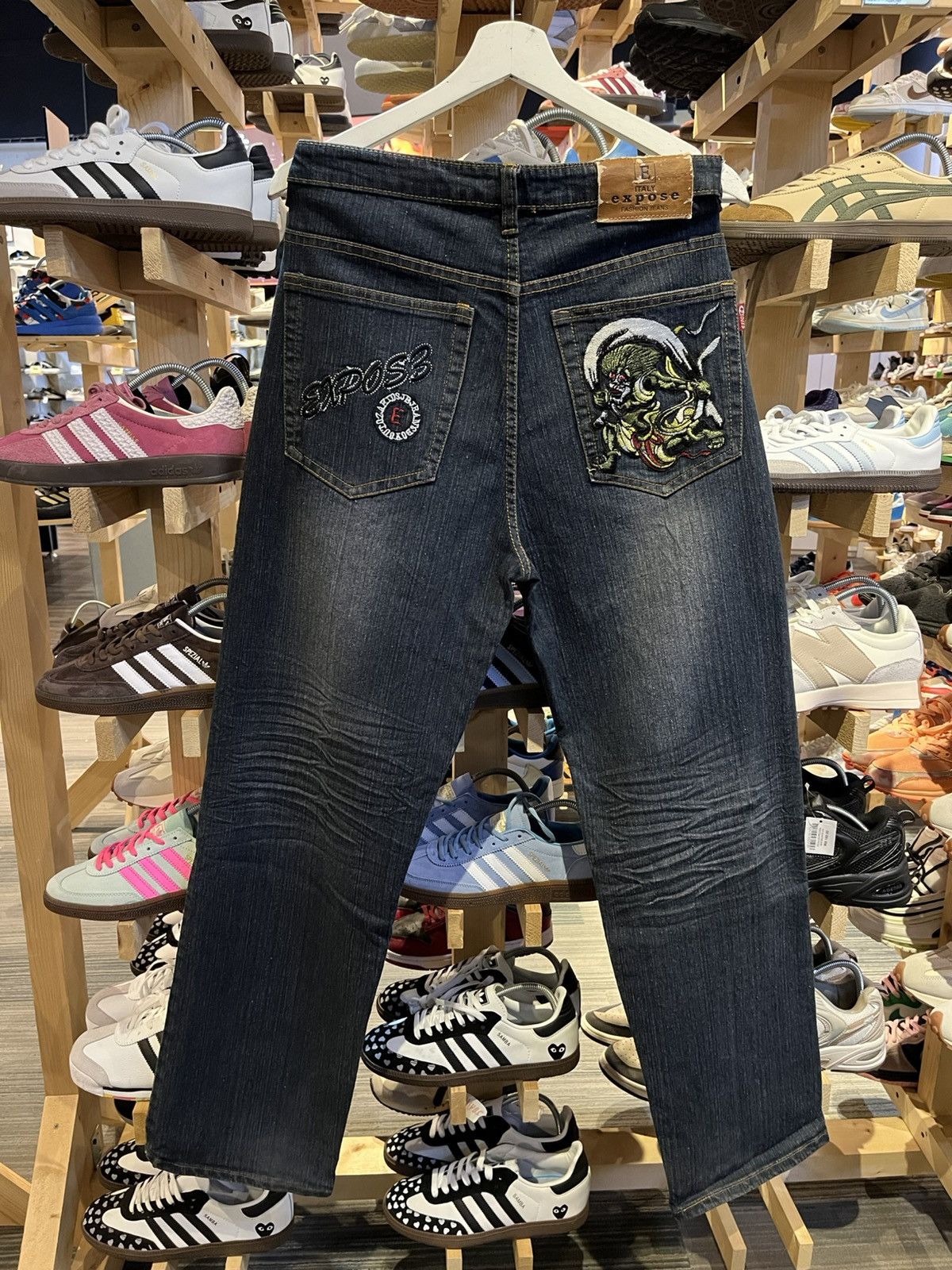 Japanese Brand Italy Expose Fashion Jeans Size US 35 - 1 Thumbnail