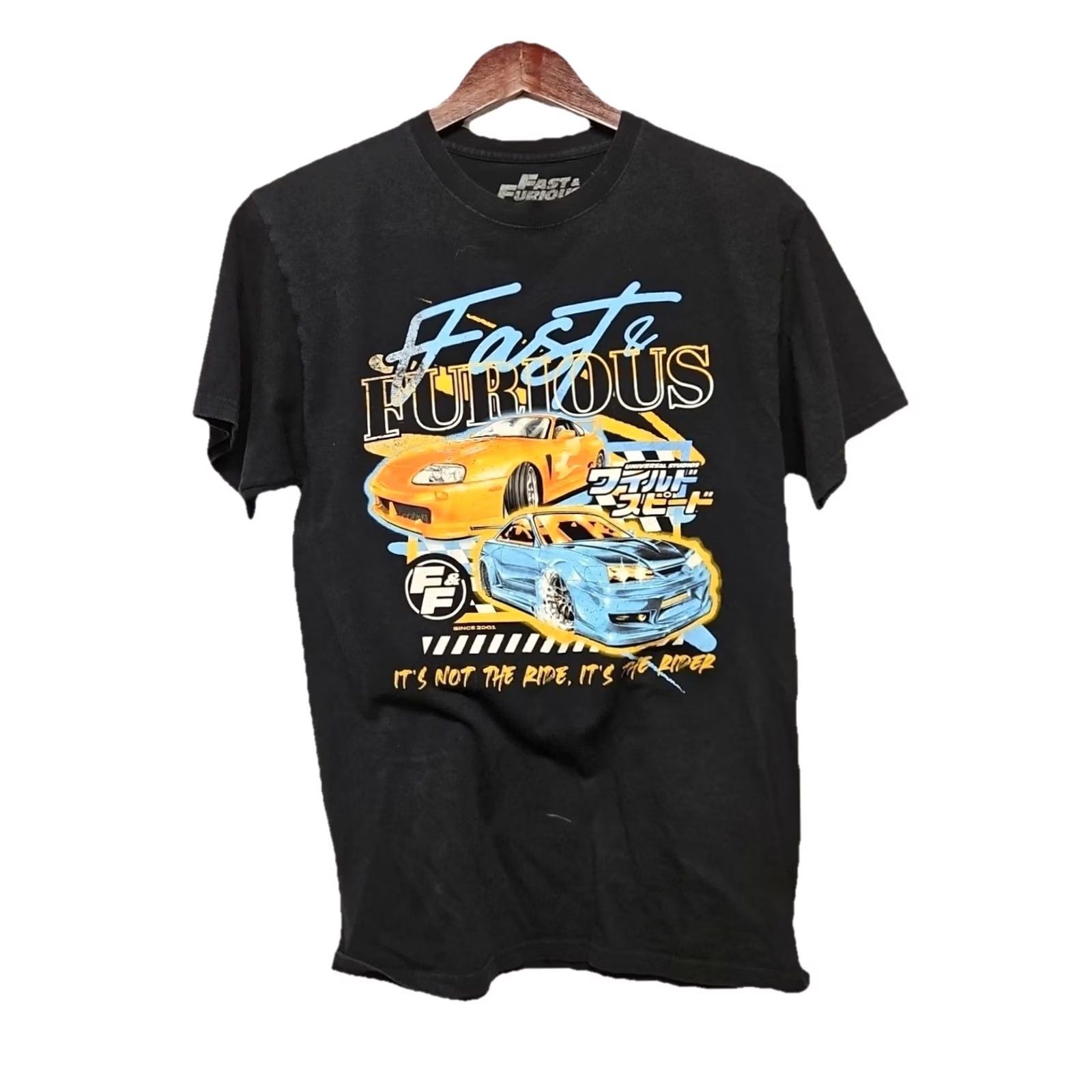 Vintage Fast & Furious Graphic T-Shirt Men’s M Black Cars Movie Tee Universal Studios Hollywood Size US M / EU 48-50 / 2 - 3 Thumbnail
