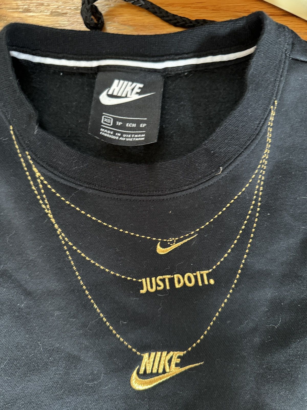 Nike × Vintage Vintage Nike sweater Size US S / EU 44-46 / 1 - 2 Thumbnail