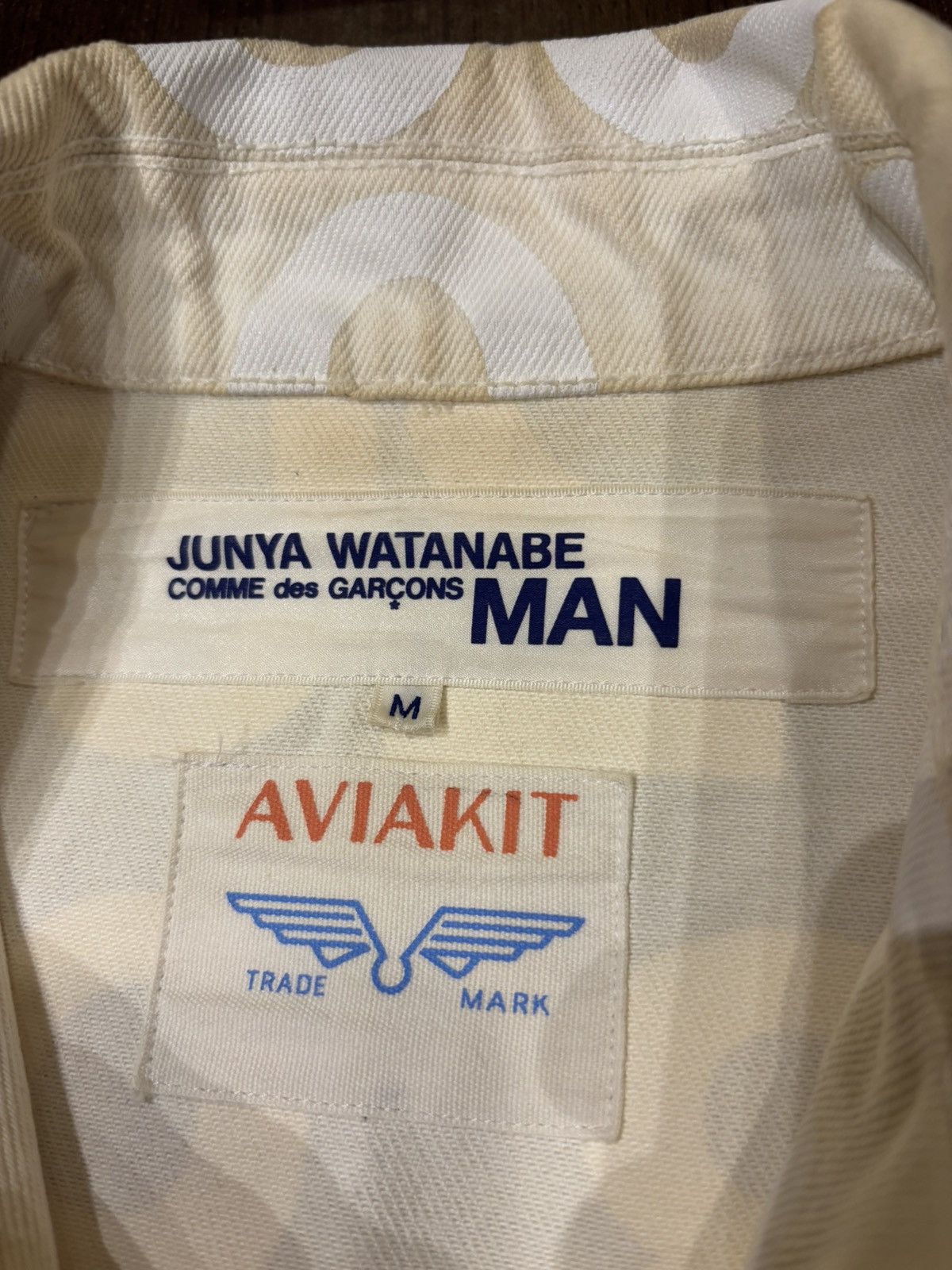 Comme des Garcons Junya Watanabe CDG X Lewis Leathers Aviakit Number Jacket Size US M / EU 48-50 / 2 - 4 Thumbnail