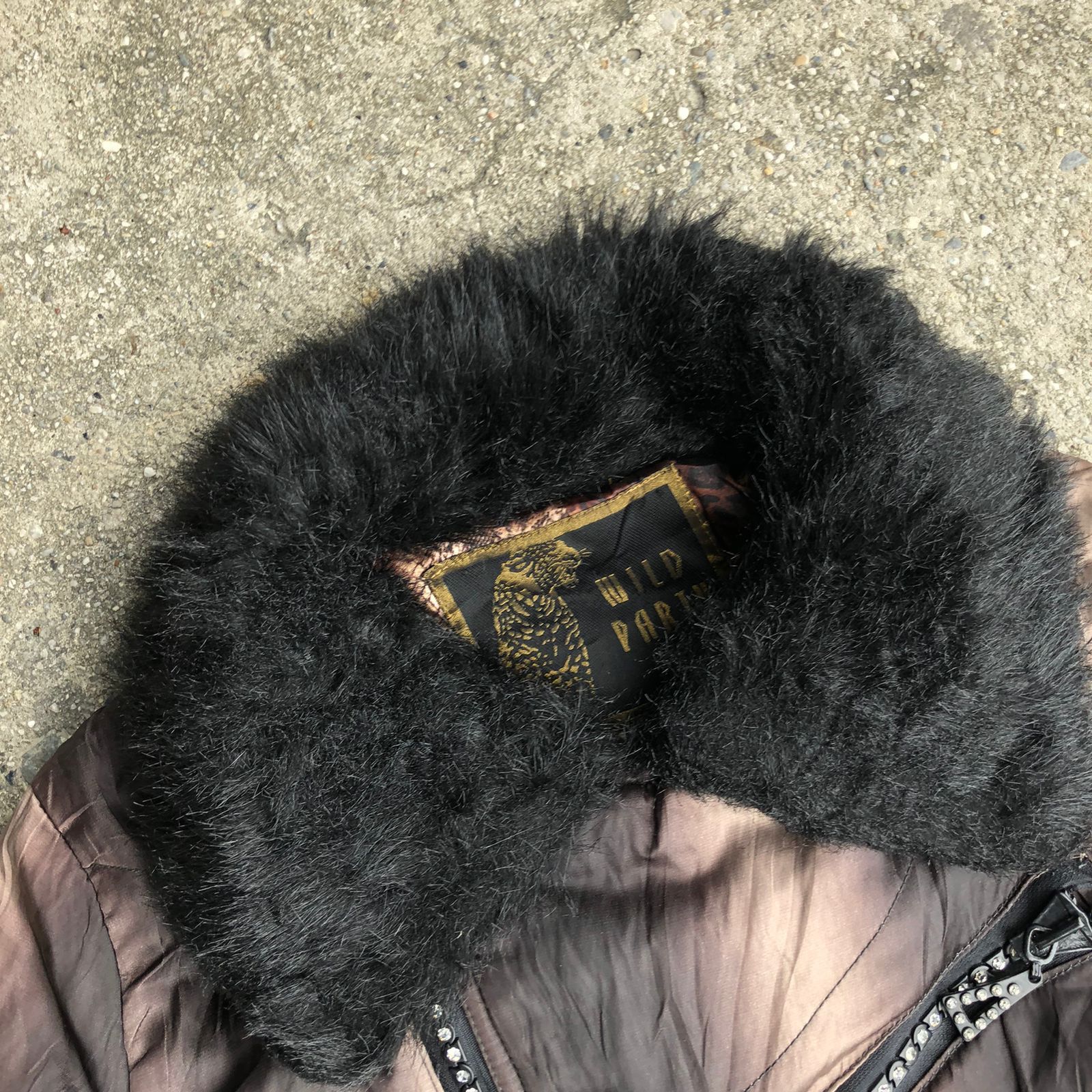 If Six Was Nine × Le Grande Bleu (L.G.B.) Punk Studed Fur Jacket Size US S / EU 44-46 / 1 - 4 Thumbnail