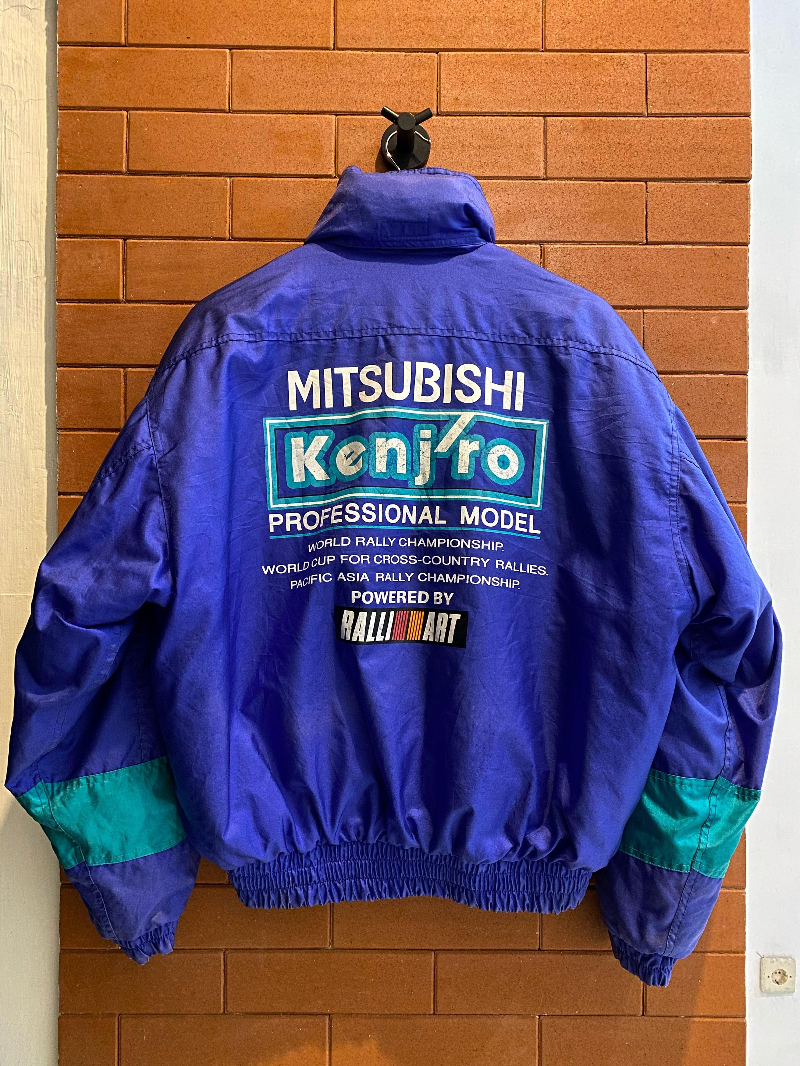 Other Mitsubishi Ralliart Kenjiro Shinozuka Jacket Blue Vintage Size US M / EU 48-50 / 2 - 2 Thumbnail