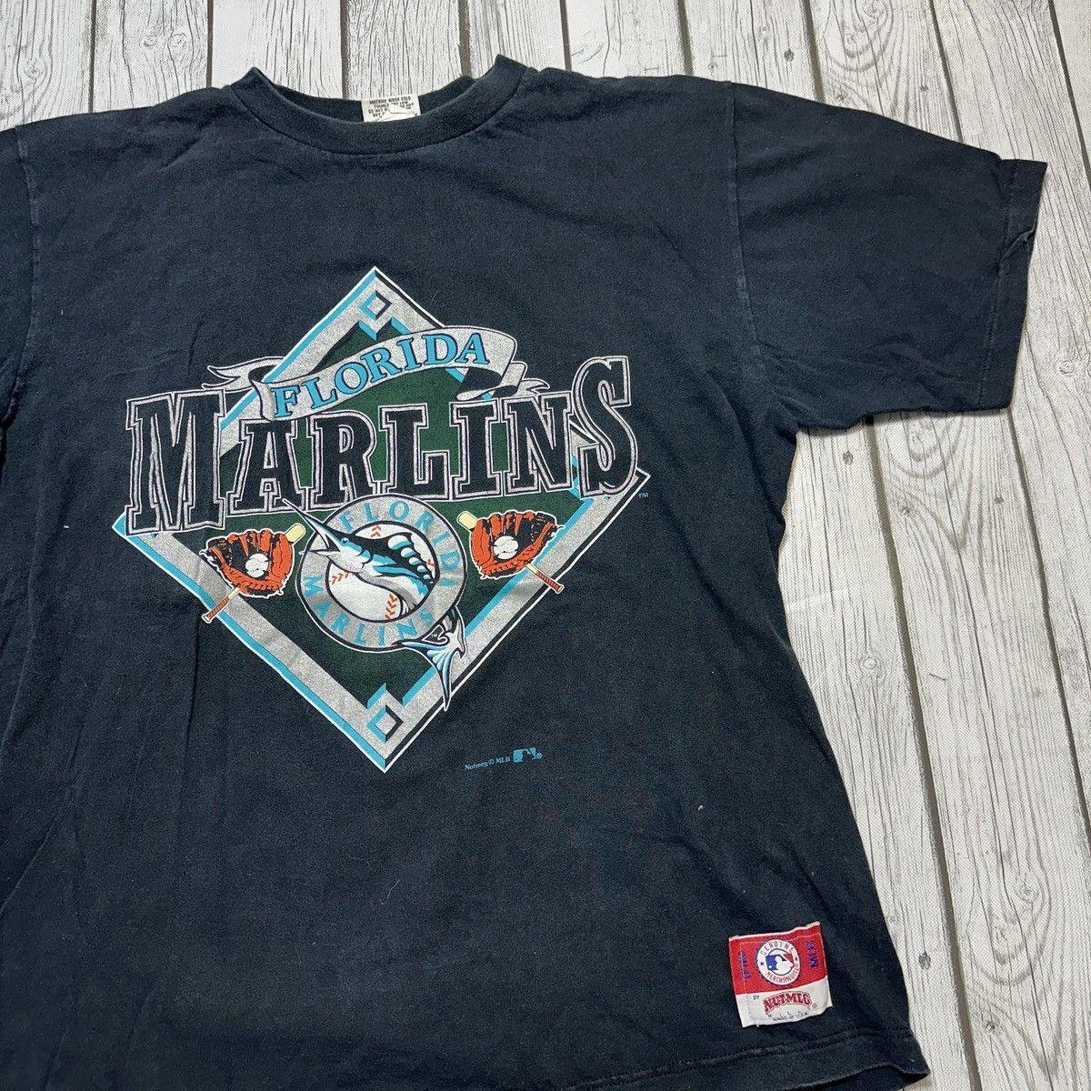 MLB × Nutmeg × Vintage Vintage Florida Marlins tee Size US XL / EU 56 / 4 - 3 Thumbnail