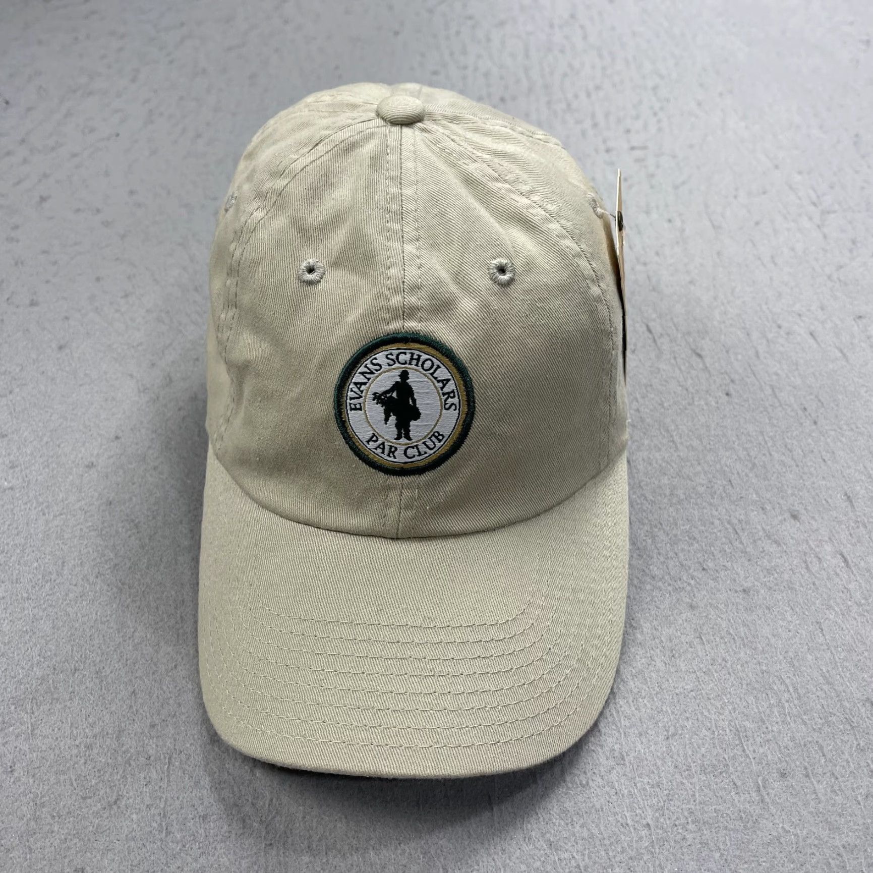 American Needle VINTAGE Evans Scholar Golf Hat Adult American Needle Strapback Cap Par Club Caddy NWT Size ONE SIZE - 2 Thumbnail