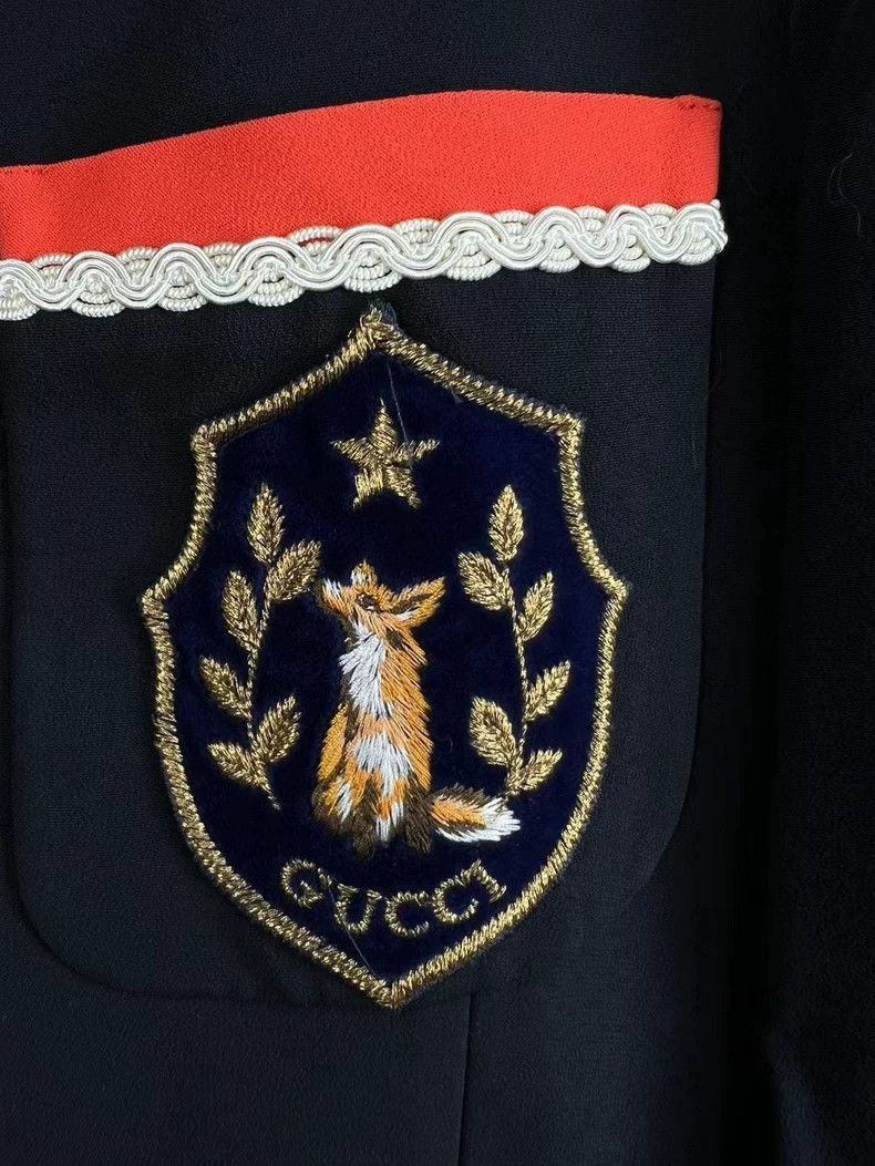 Gucci Gucci Embroidered LOGO suit jacket 2503-Nextarrow Size XS / US 0-2 / IT 36-38 - 3 Thumbnail